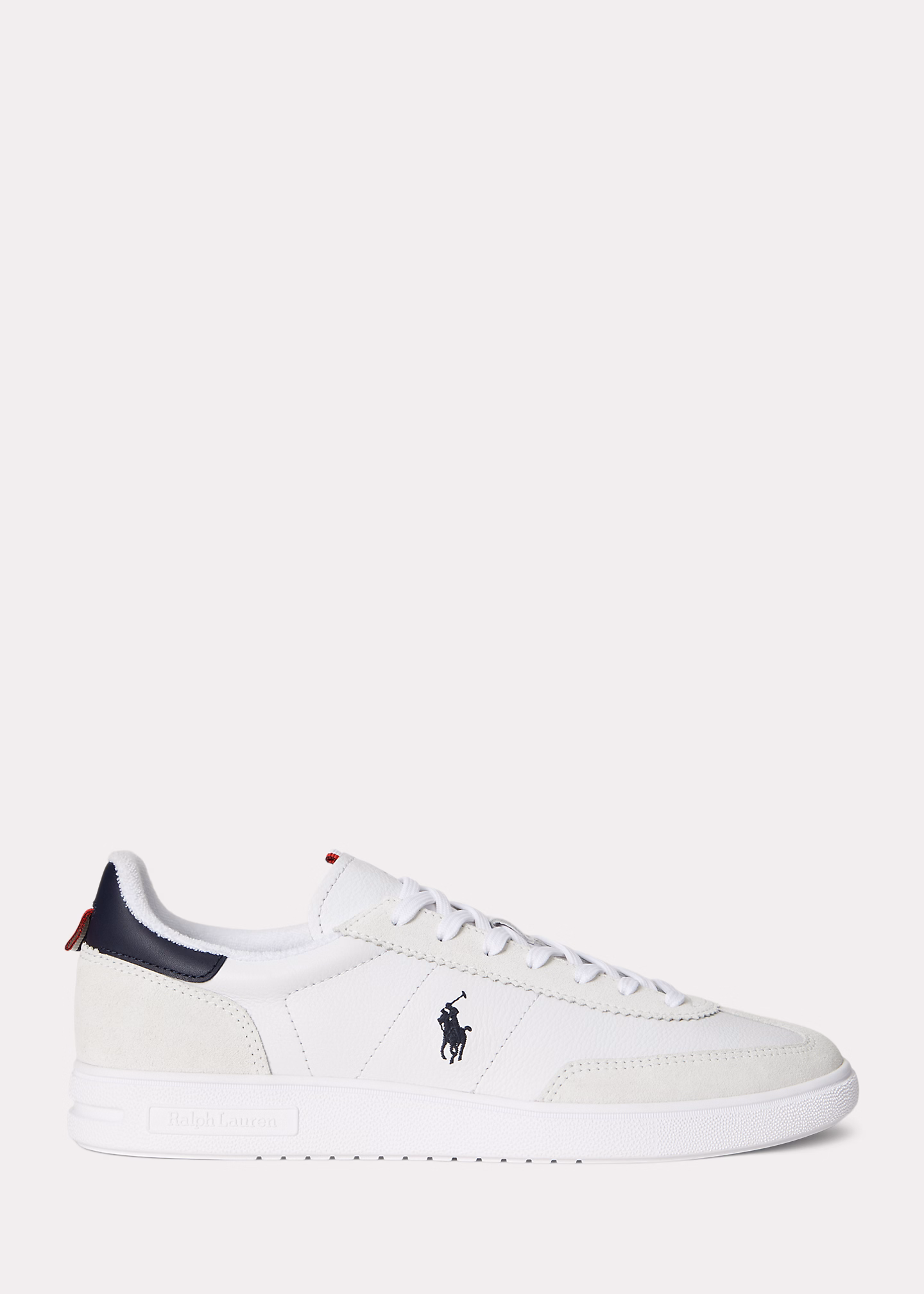 Sneaker Bedford aus Leder und Wildleder - RALPH LAUREN OUTLET