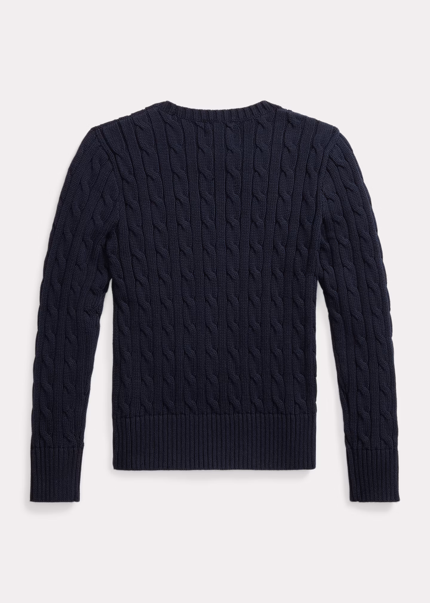 Baumwollpullover mit Zopfmuster - RALPH LAUREN OUTLET