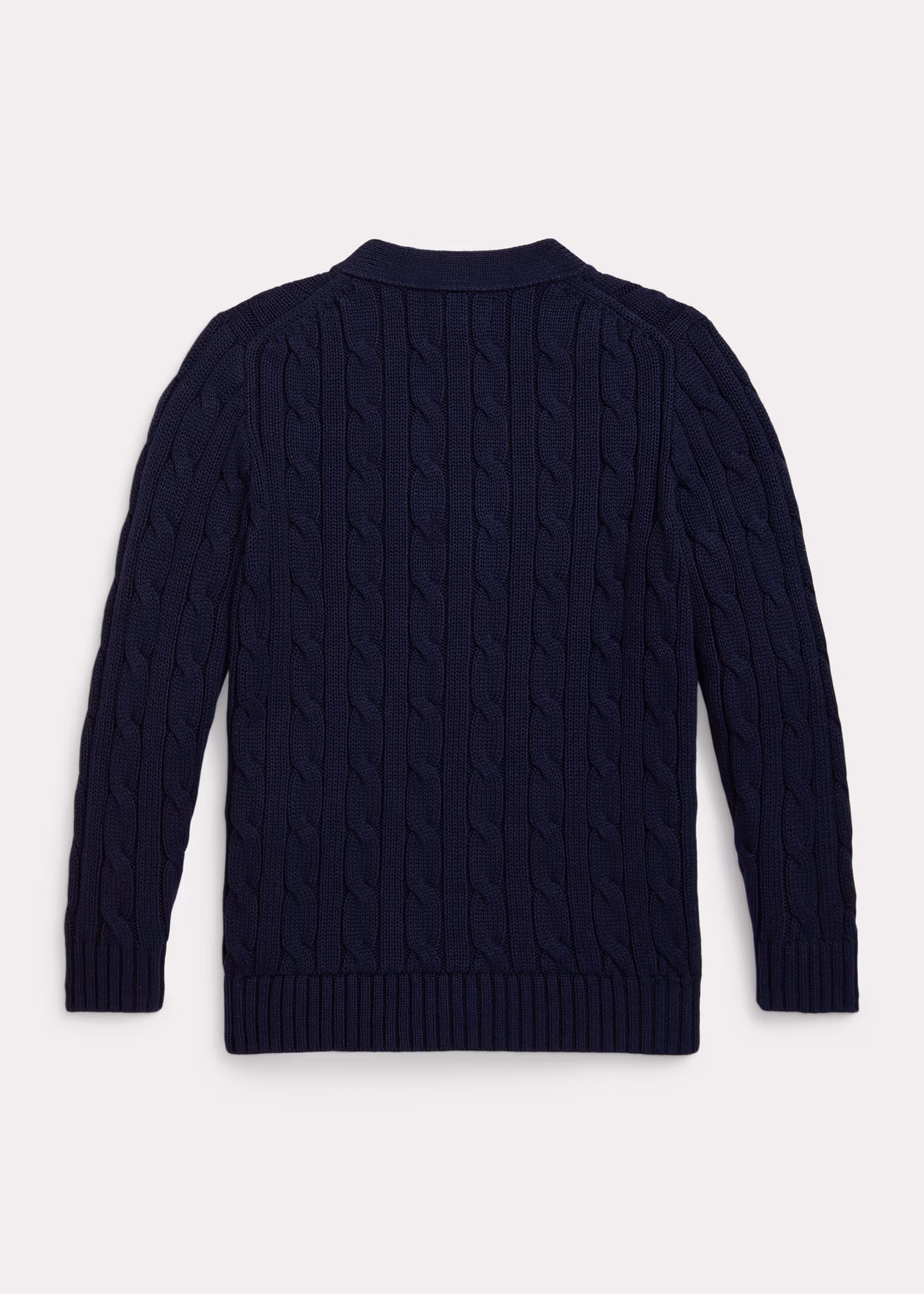 Baumwoll-Strickjacke mit V-Ausschnitt - RALPH LAUREN OUTLET