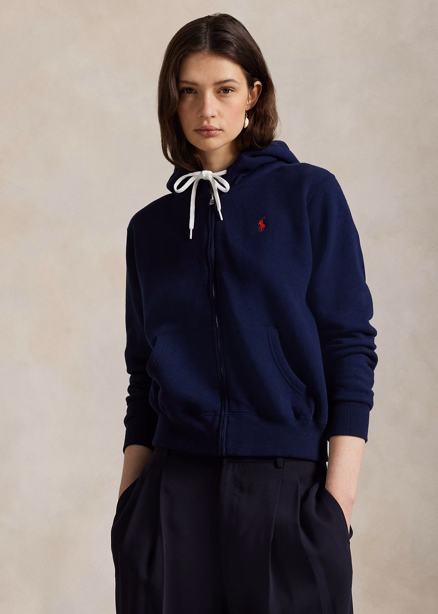 Fleece-Kapuzenjacke - RALPH LAUREN OUTLET