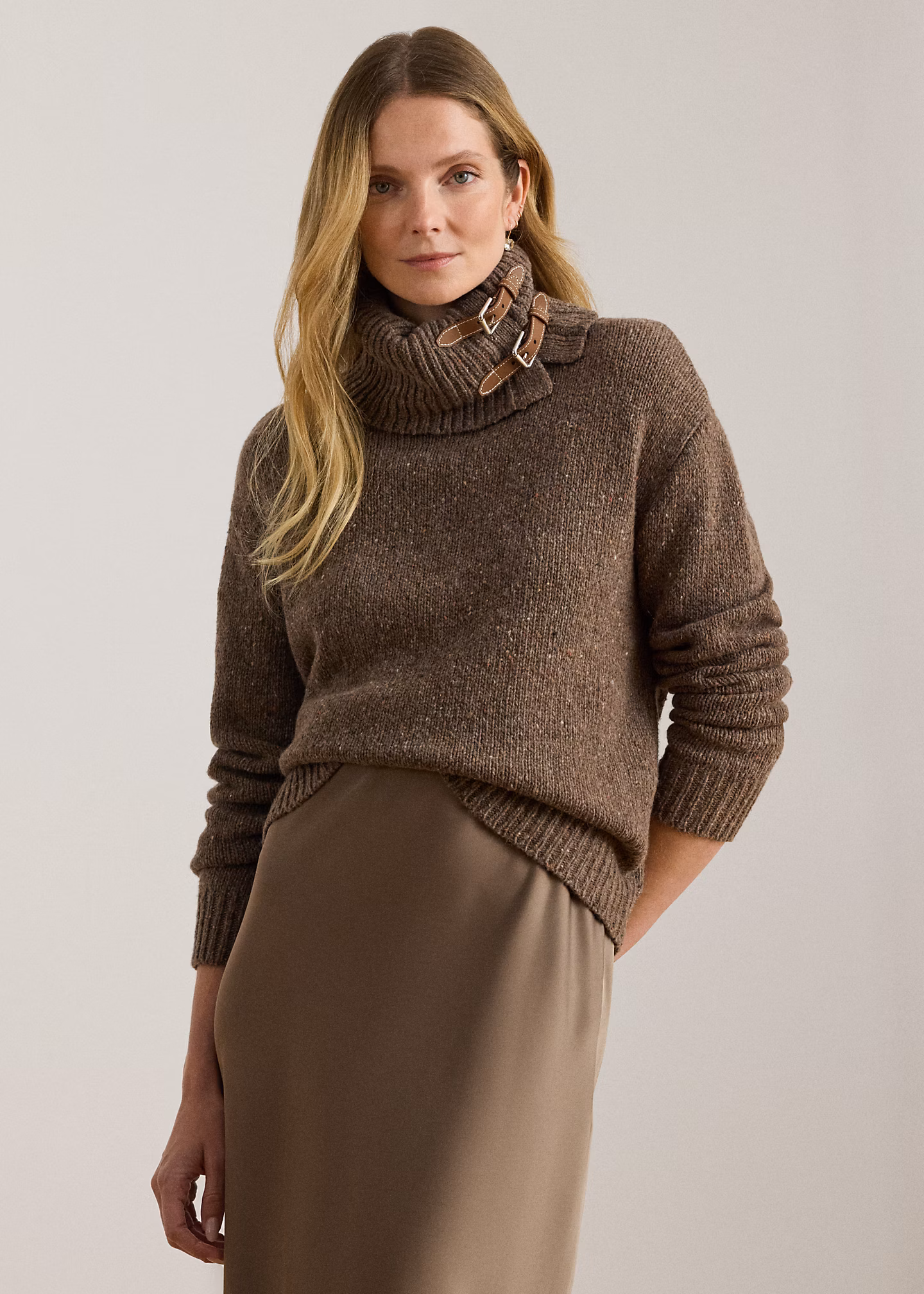 Melierter Rollkragenpullover - RALPH LAUREN OUTLET