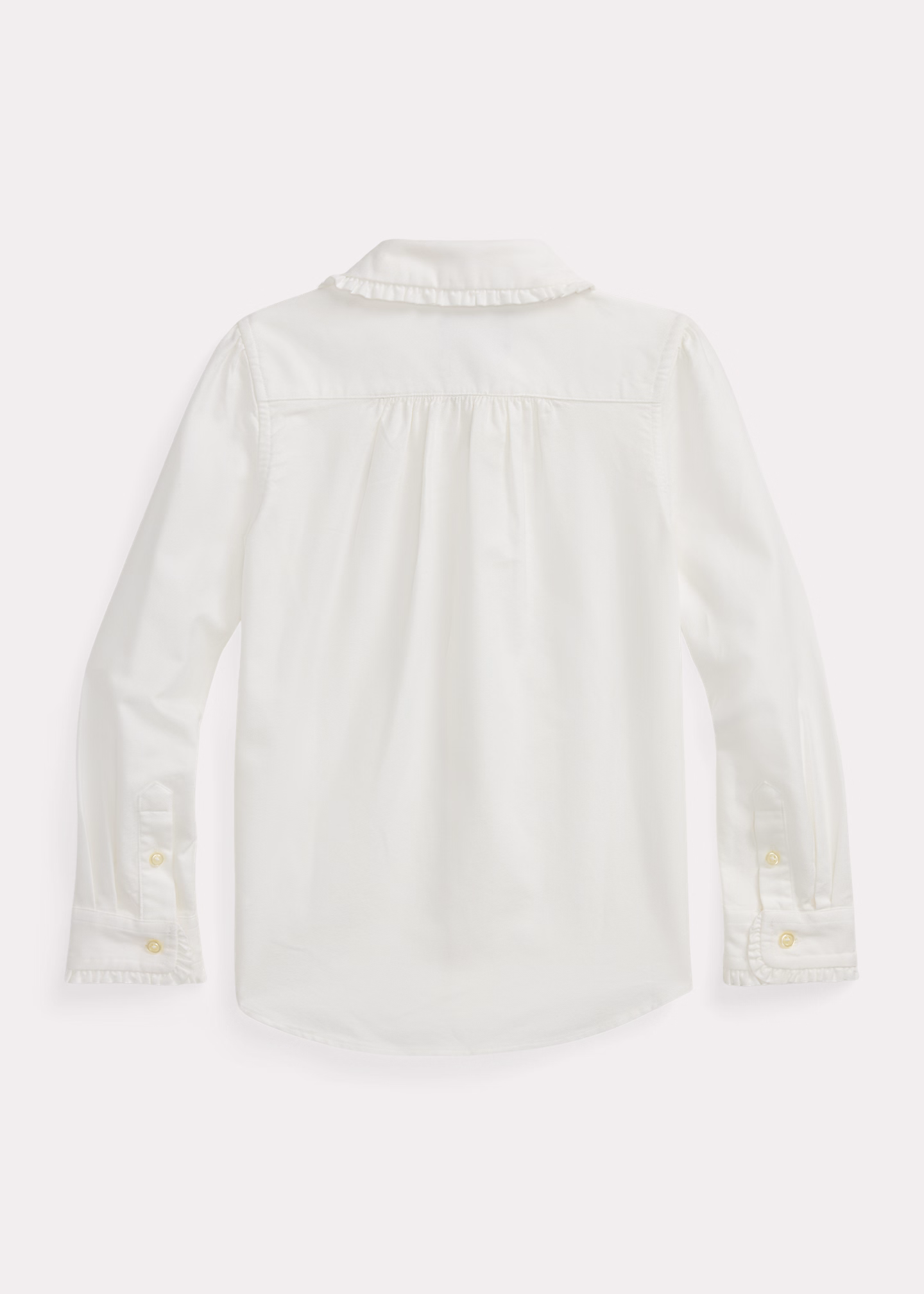 Rüschenbluse aus Baumwolloxford - RALPH LAUREN OUTLET