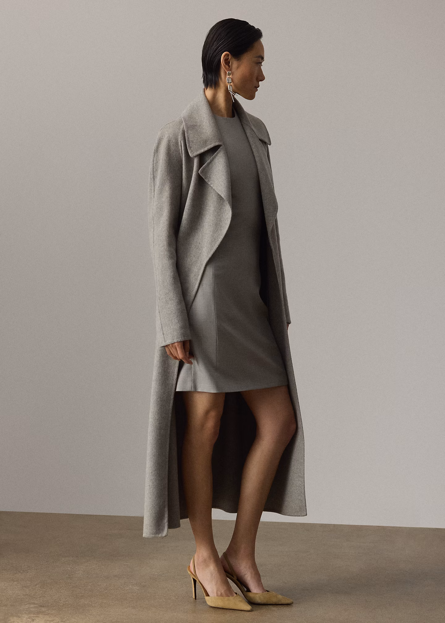 Melierter Kaschmirmantel Kacey - RALPH LAUREN OUTLET