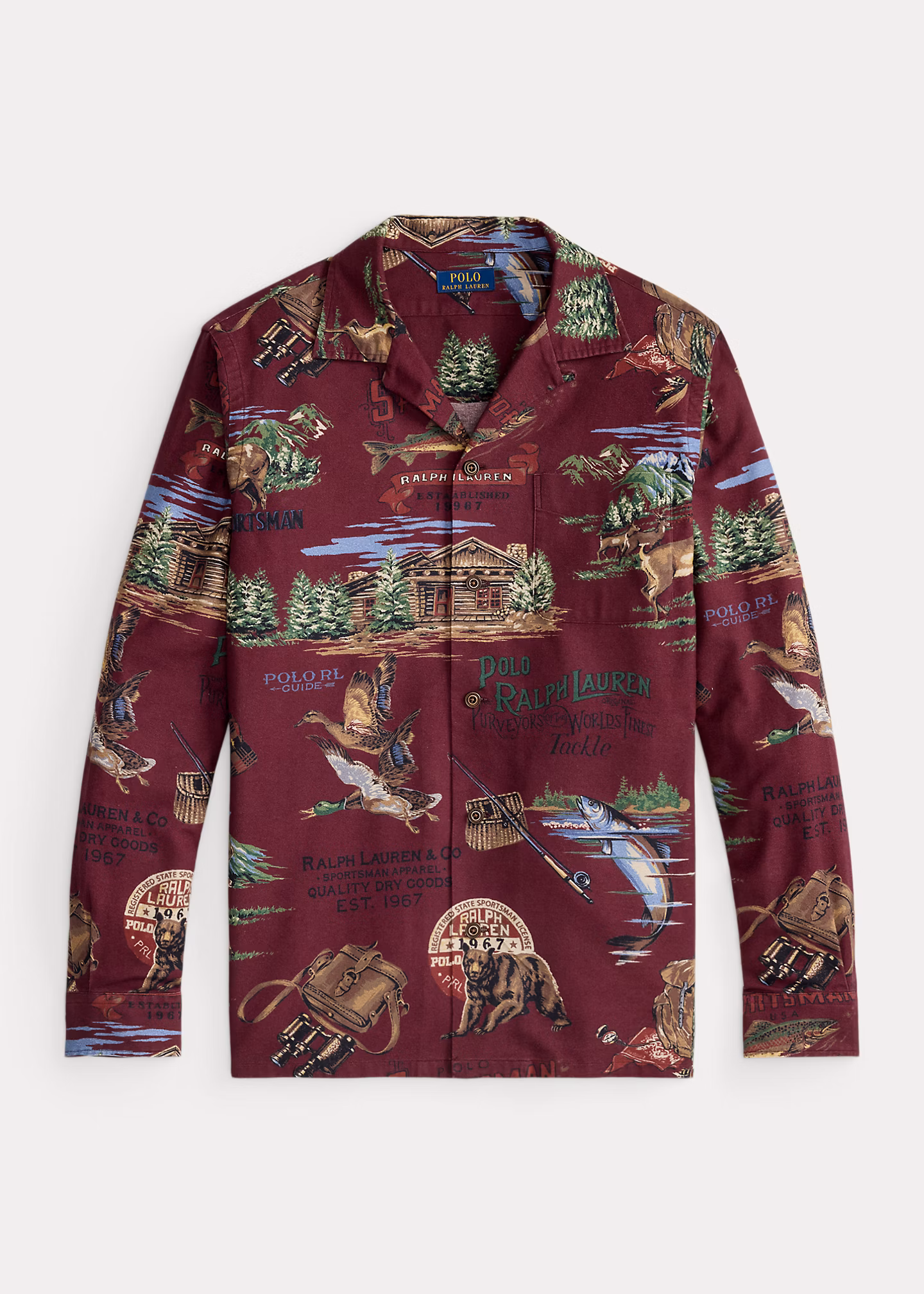 Classic-Fit Kurzarmhemd Polo Sportsman - RALPH LAUREN OUTLET