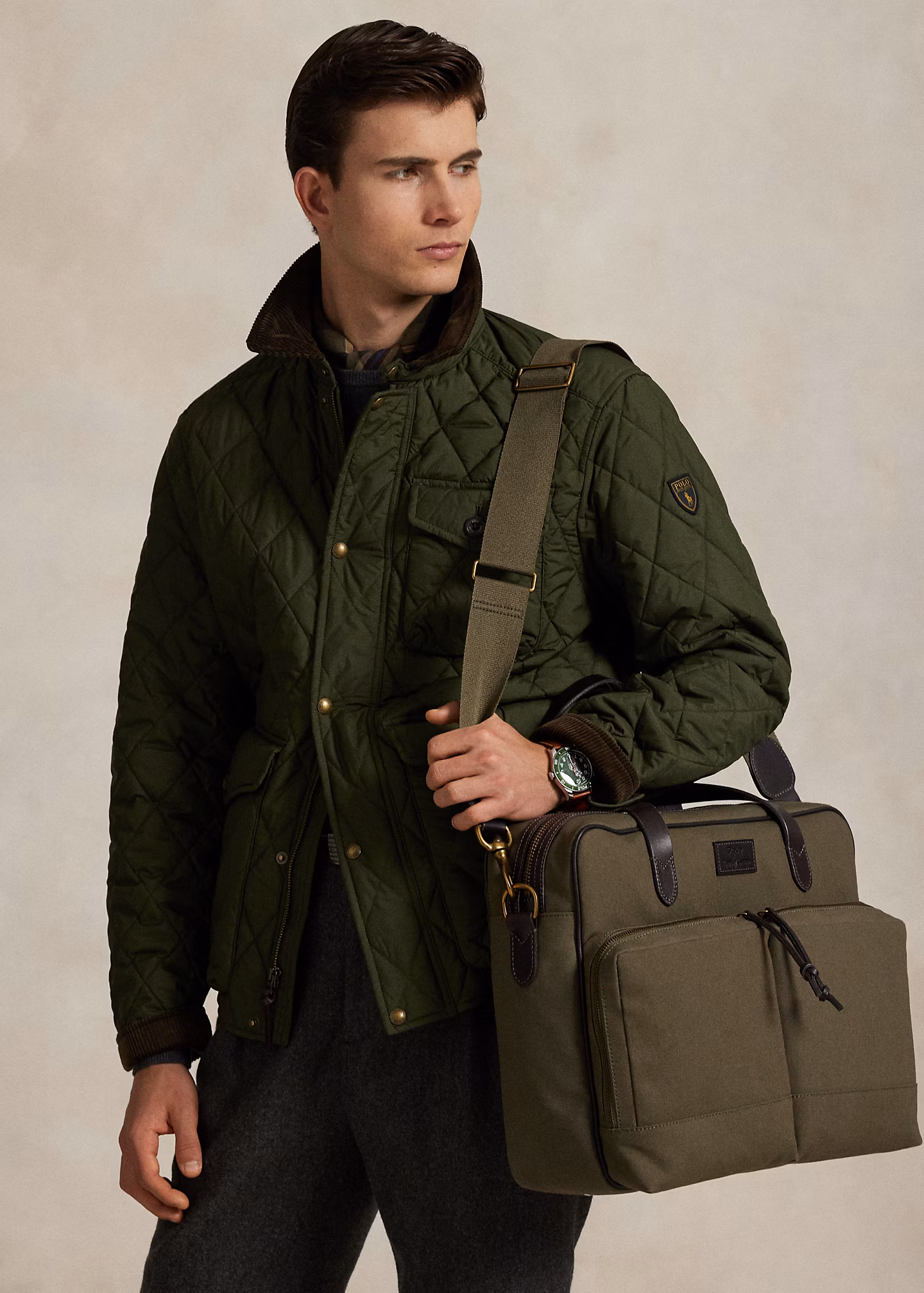 Umhängetasche Cooper aus Segeltuch - RALPH LAUREN OUTLET