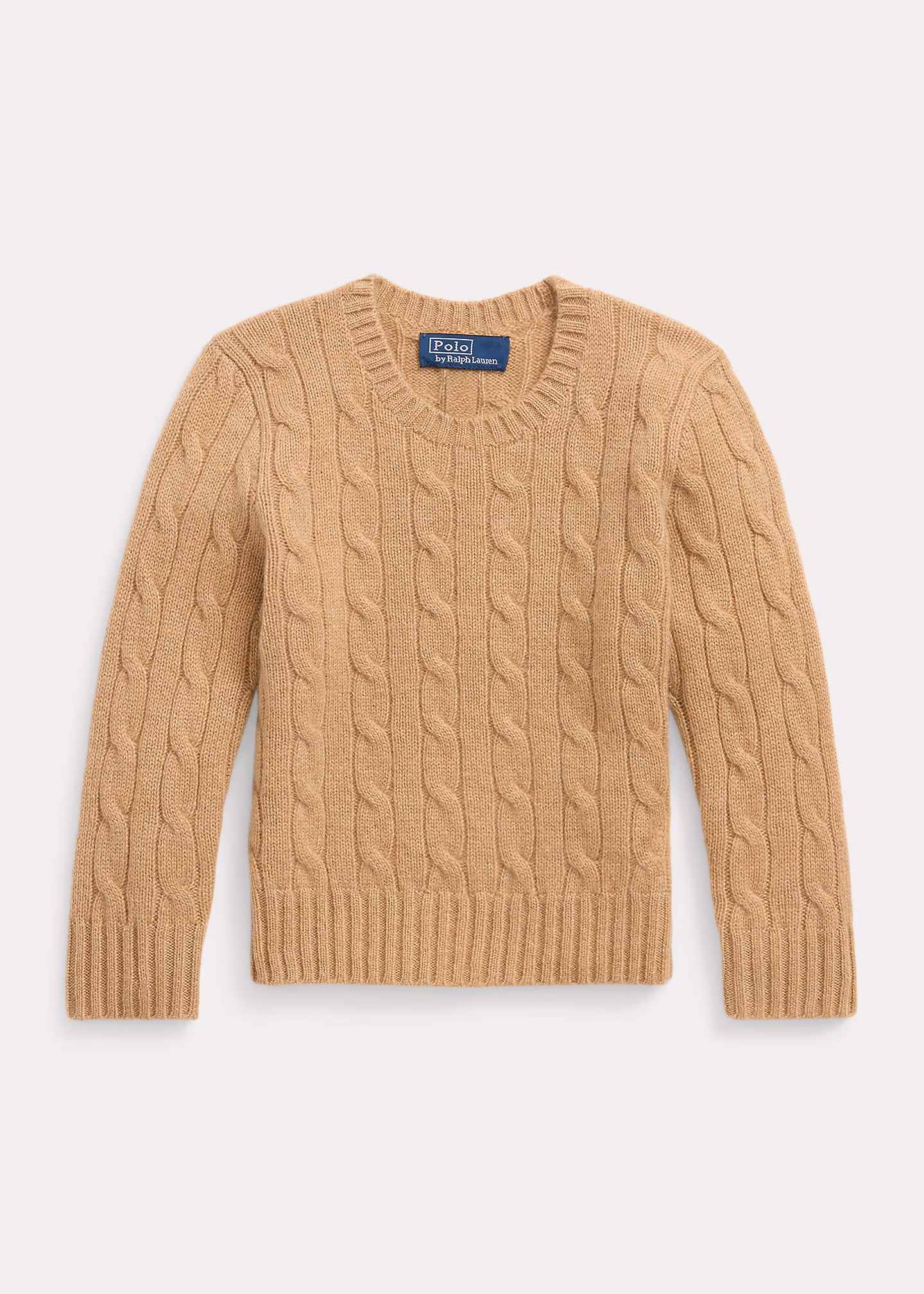 Kaschmirpullover mit Zopfmuster - RALPH LAUREN OUTLET