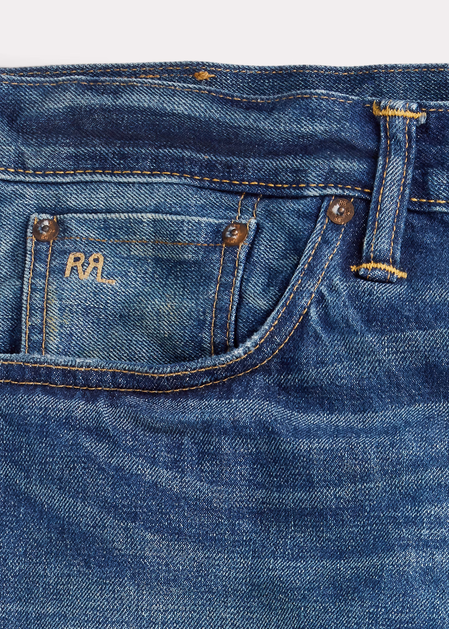 5-Pocket-Jeans mit Grandfalls-Waschung - RALPH LAUREN OUTLET