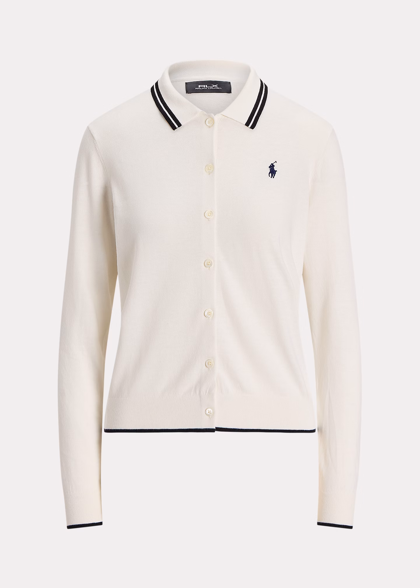 Strickjacke mit Polokragen - RALPH LAUREN OUTLET