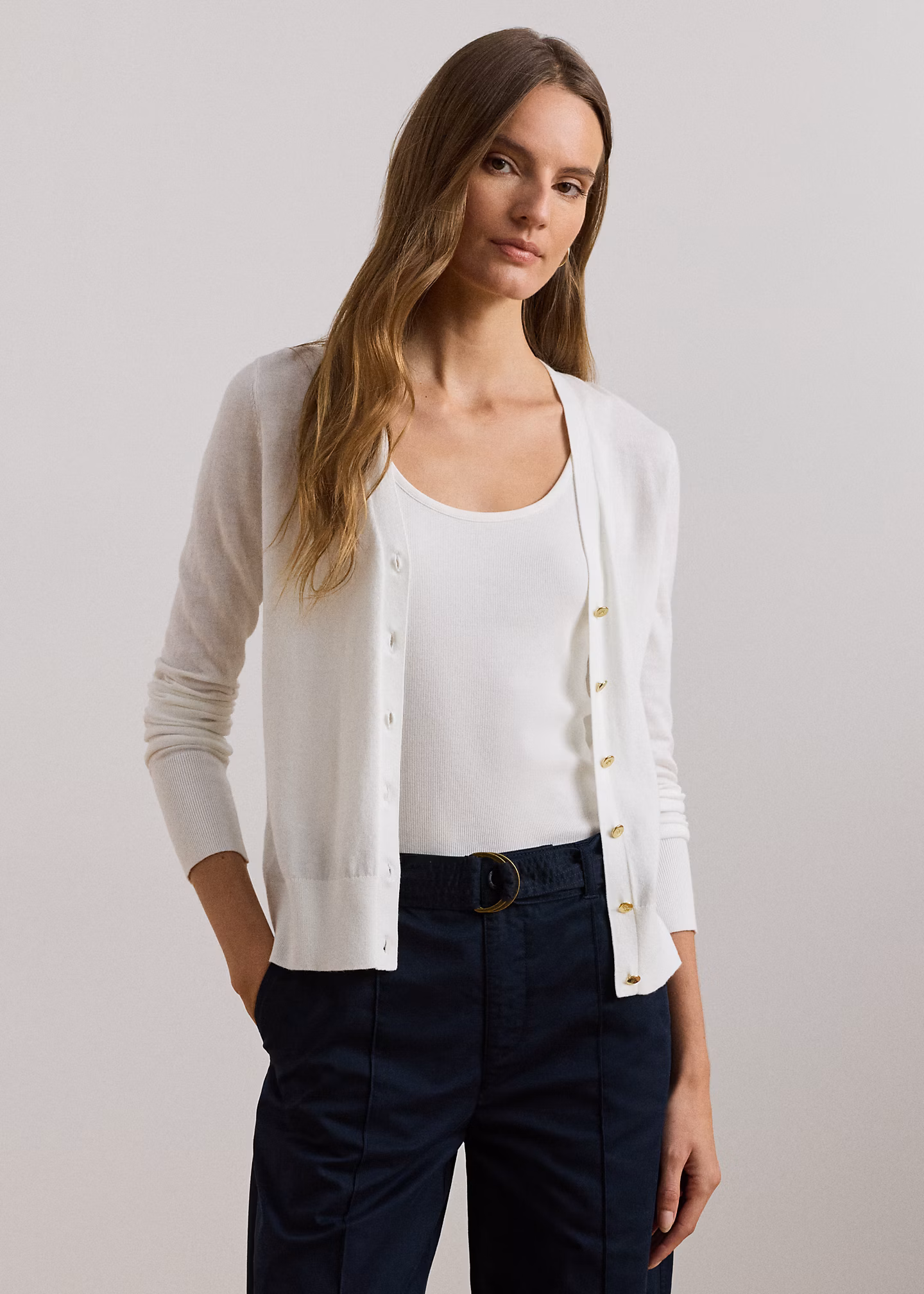 Cardigan aus Baumwoll-Modal - RALPH LAUREN OUTLET