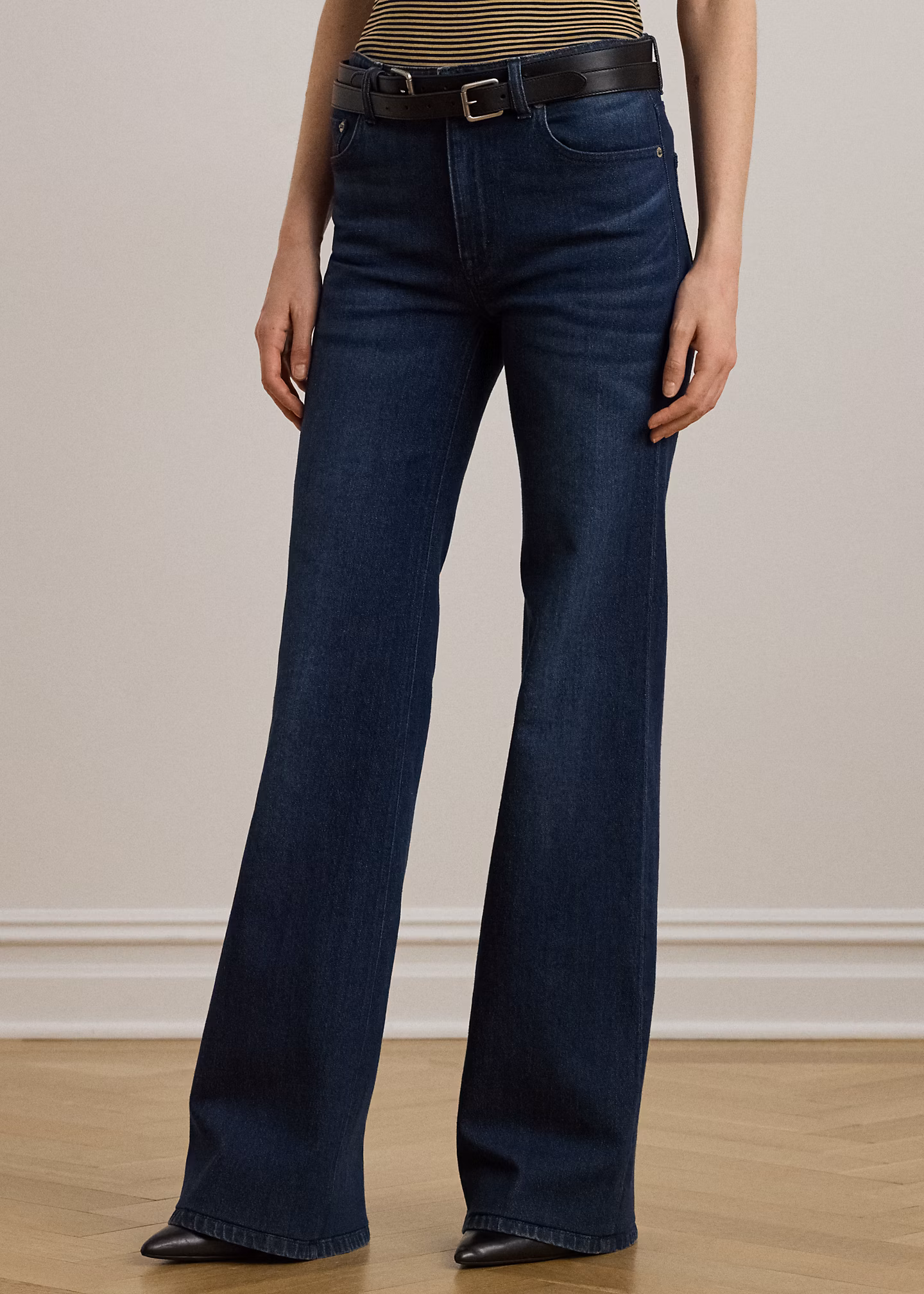 Ausgestellte Jeans mit hoher Leibhöhe - RALPH LAUREN OUTLET