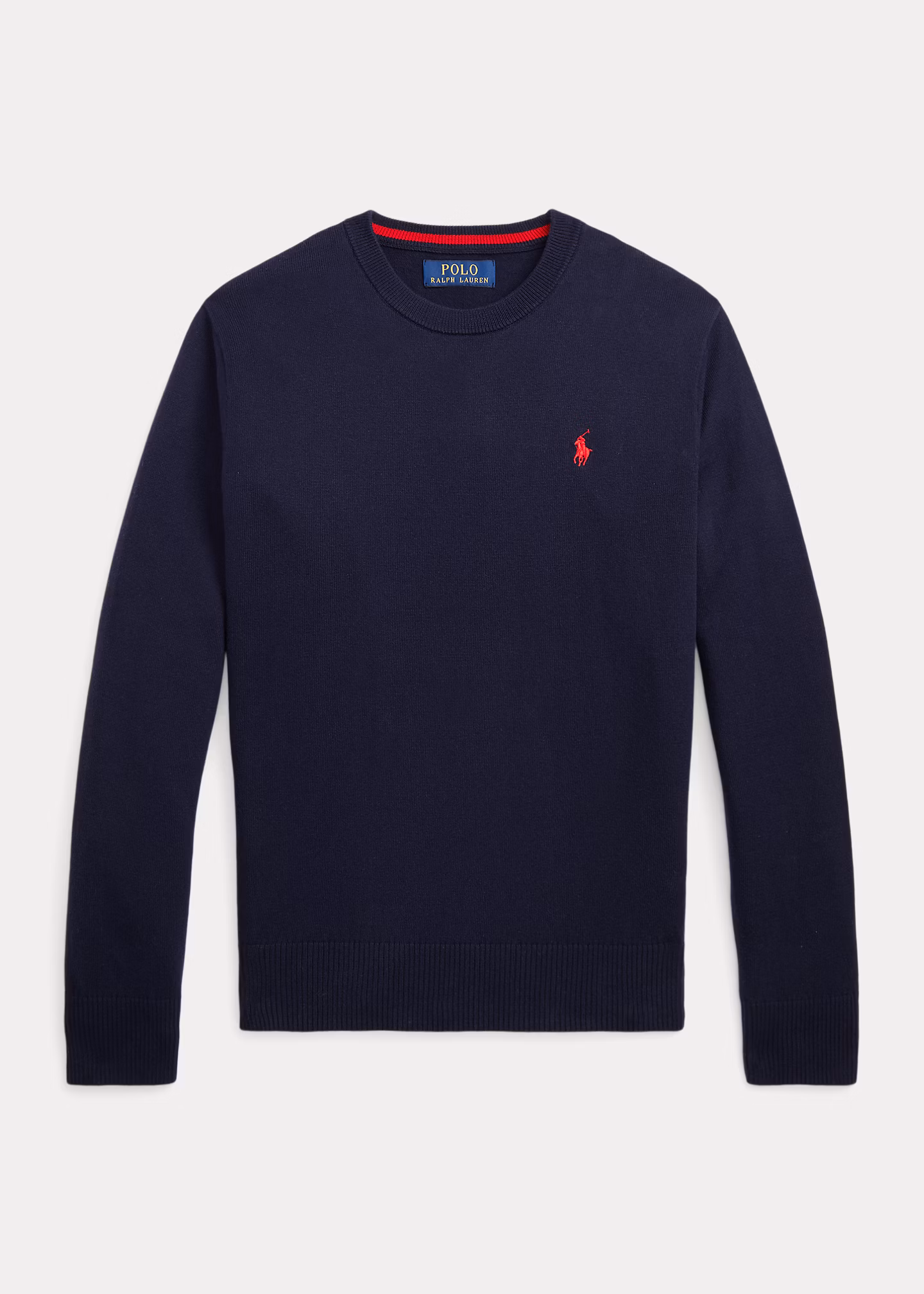 Rundhalspullover aus Baumwolle - RALPH LAUREN OUTLET