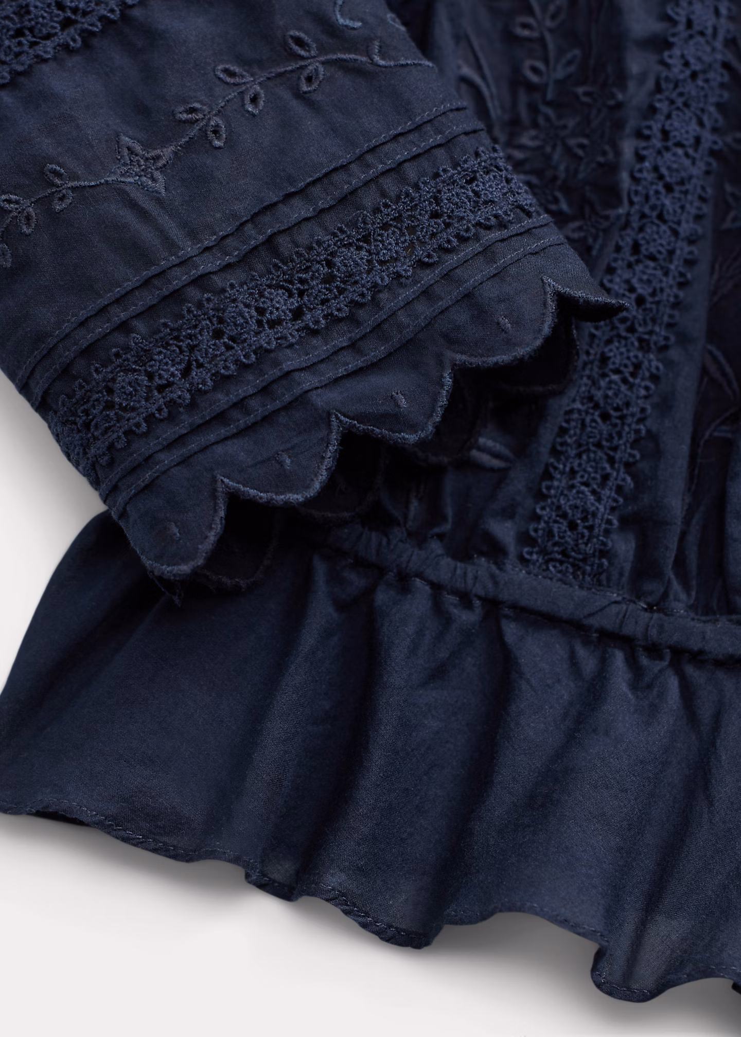 Bestickte Bluse aus Baumwollvoile - RALPH LAUREN OUTLET