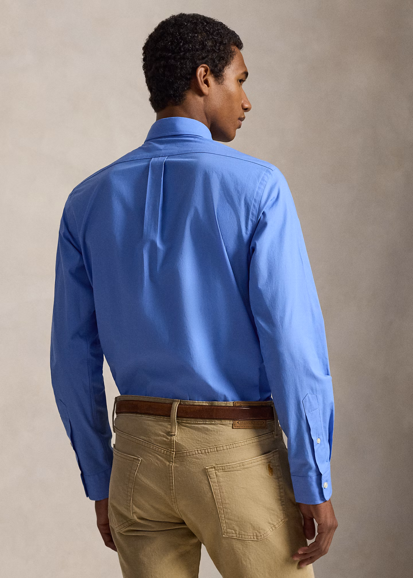 Classic-Fit Hemd aus Stretchpopeline - RALPH LAUREN OUTLET