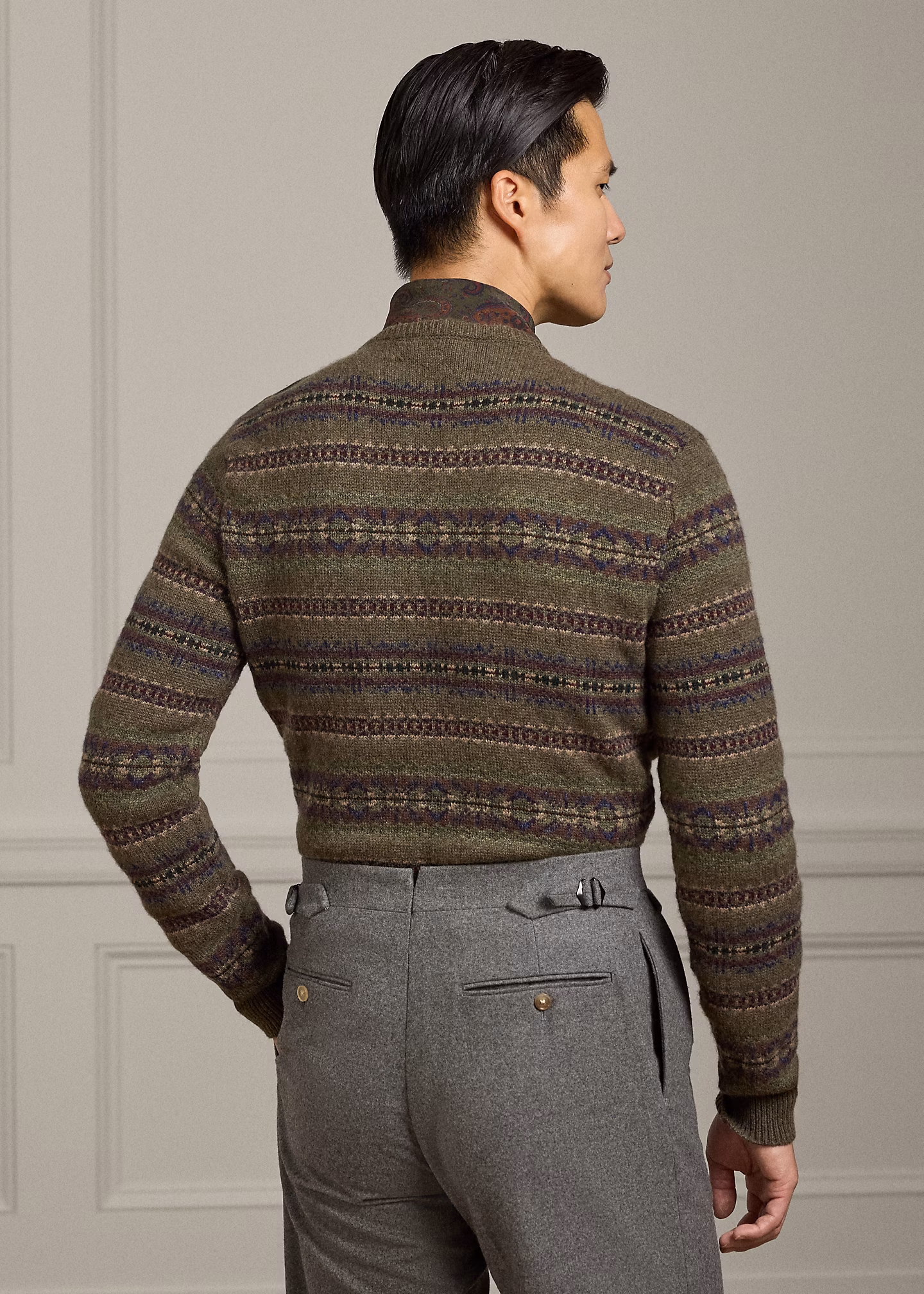 Fair-Isle-Kaschmirpullover mit Wolle - RALPH LAUREN OUTLET