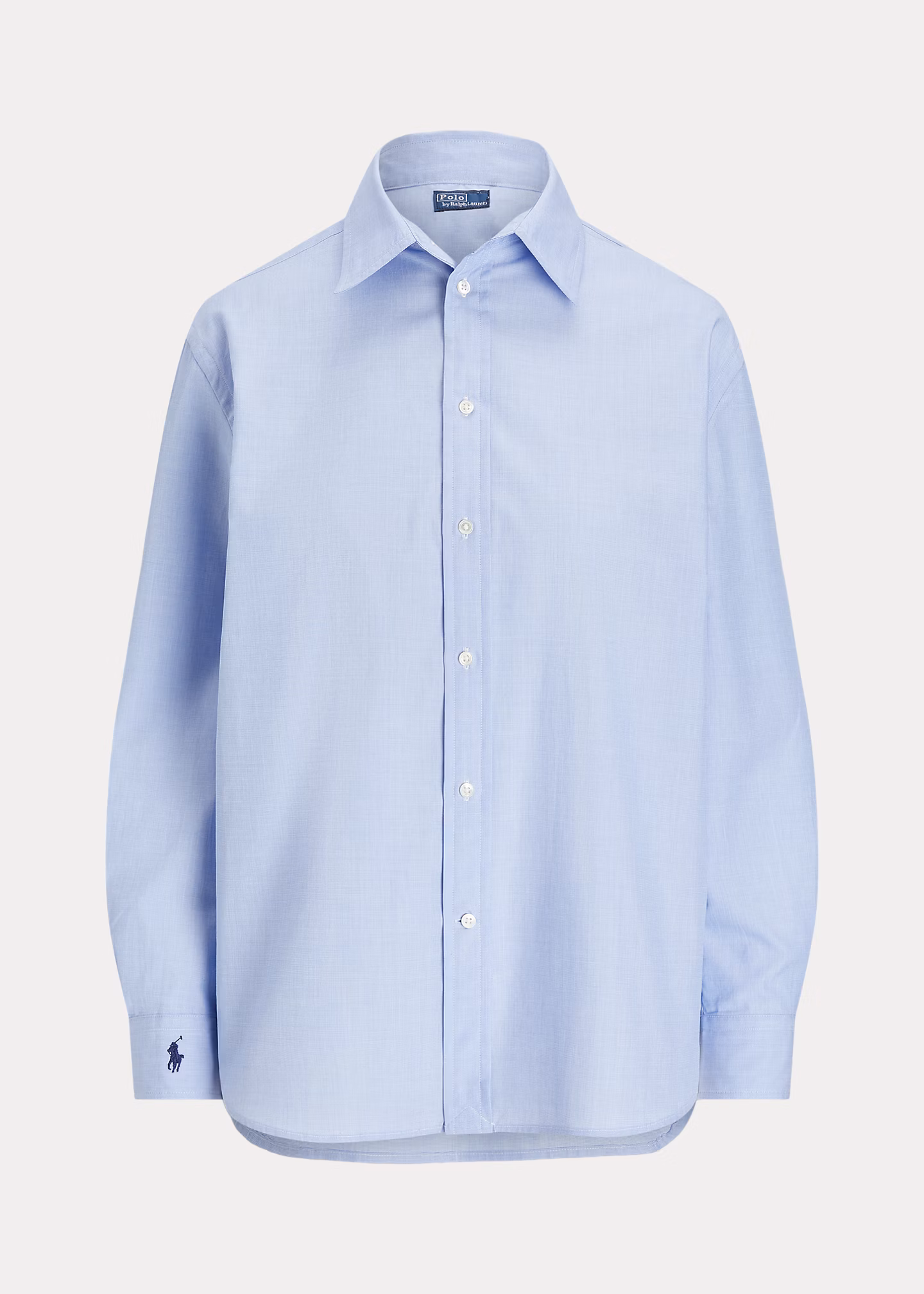 Fil-à-Fil-Baumwollhemd mit Oversize-Fit - RALPH LAUREN OUTLET