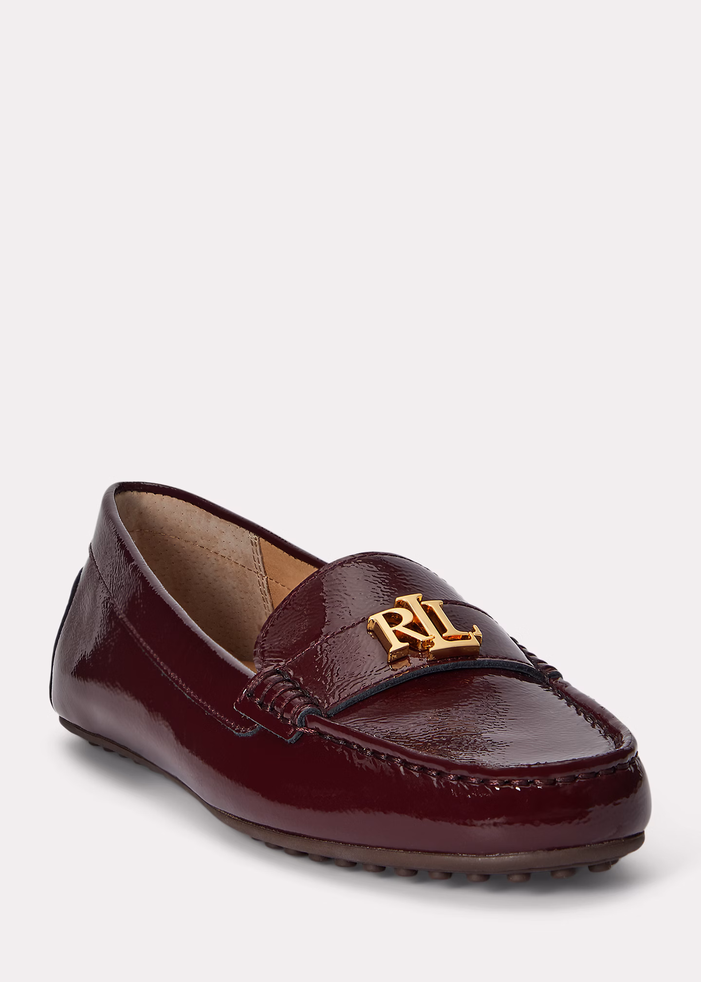 Loafer Barnsbury aus Knitter-Lackleder - RALPH LAUREN OUTLET