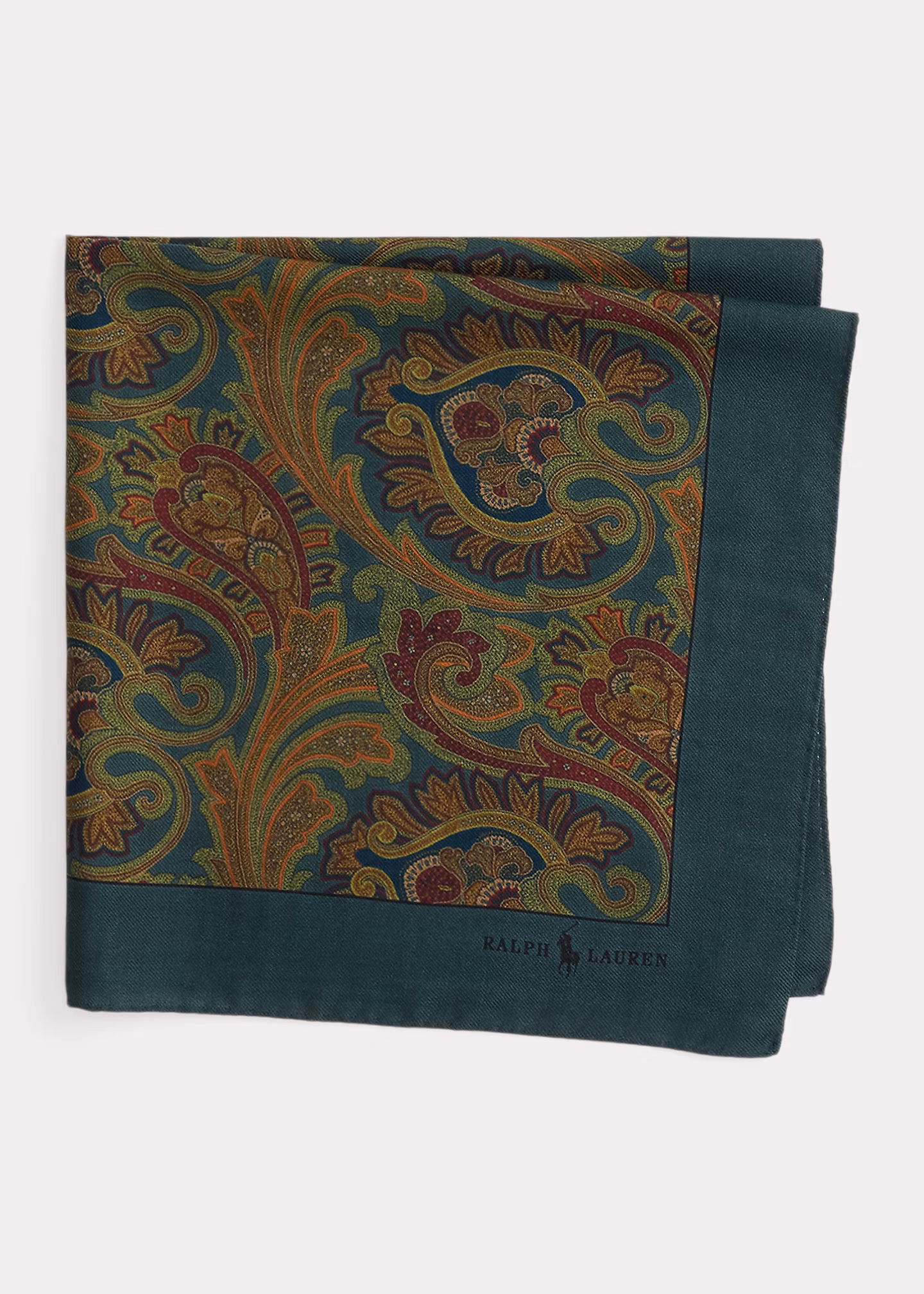 Woll-Seiden-Bandana mit Paisley-Motiv - RALPH LAUREN OUTLET
