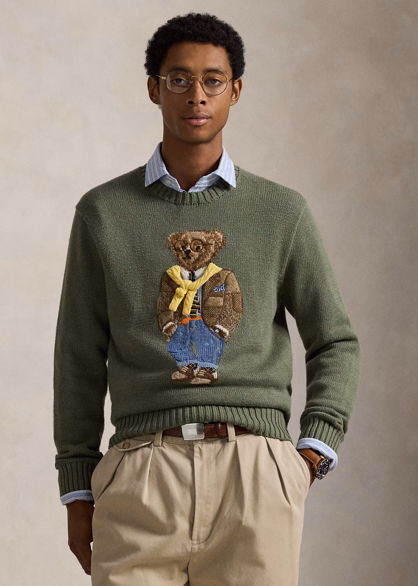 Pullover mit Polo Bear - RALPH LAUREN OUTLET