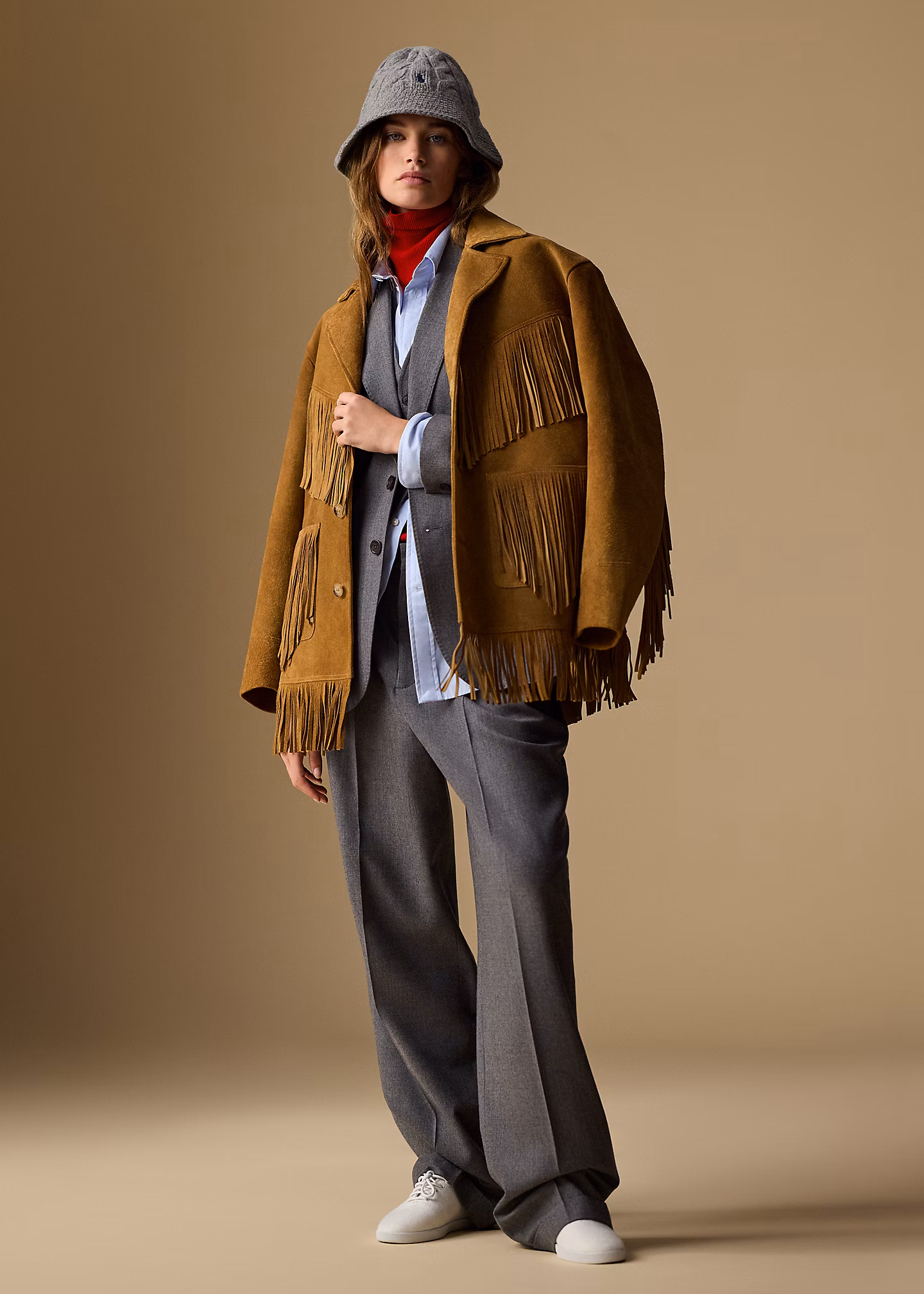 Western-Lederjacke mit Fransenbesatz - RALPH LAUREN OUTLET