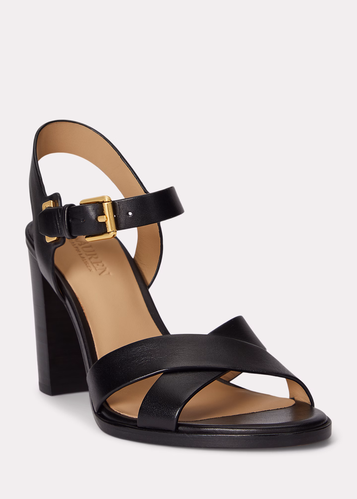 Ledersandale Emeryn - RALPH LAUREN OUTLET