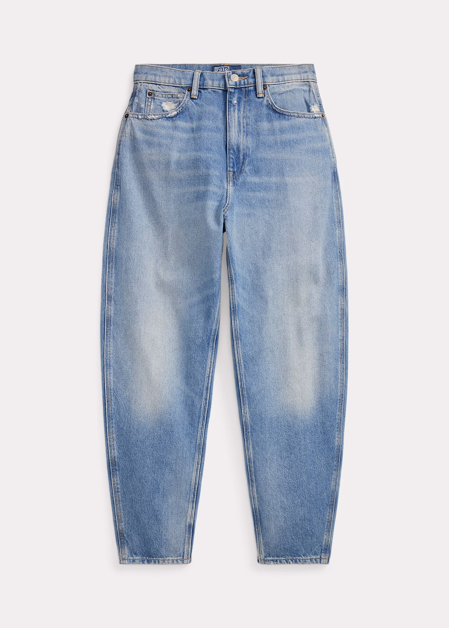 Curved-Tapered-Fit Jeans - RALPH LAUREN OUTLET