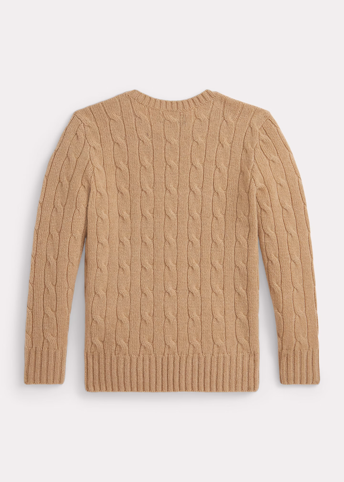 Kaschmirpullover mit Zopfmuster - RALPH LAUREN OUTLET