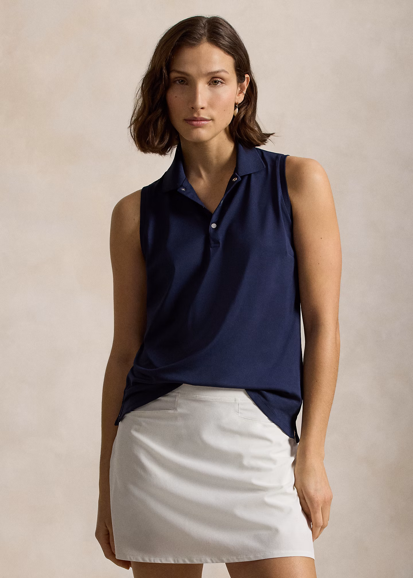 Classic-Fit ärmelloses Poloshirt - RALPH LAUREN OUTLET