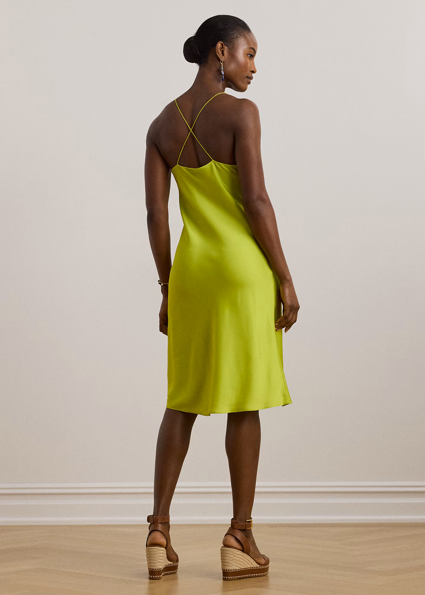 Trägerkleid aus federleichter Charmeuse - RALPH LAUREN OUTLET