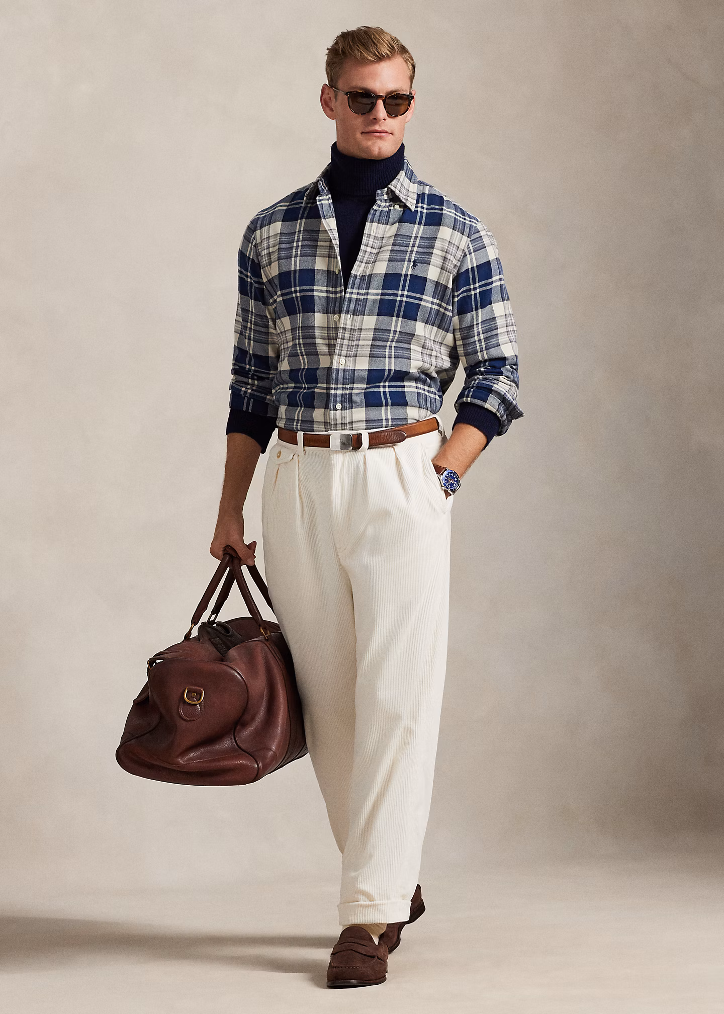 Classic-Fit-Karohemd aus Twill - RALPH LAUREN OUTLET