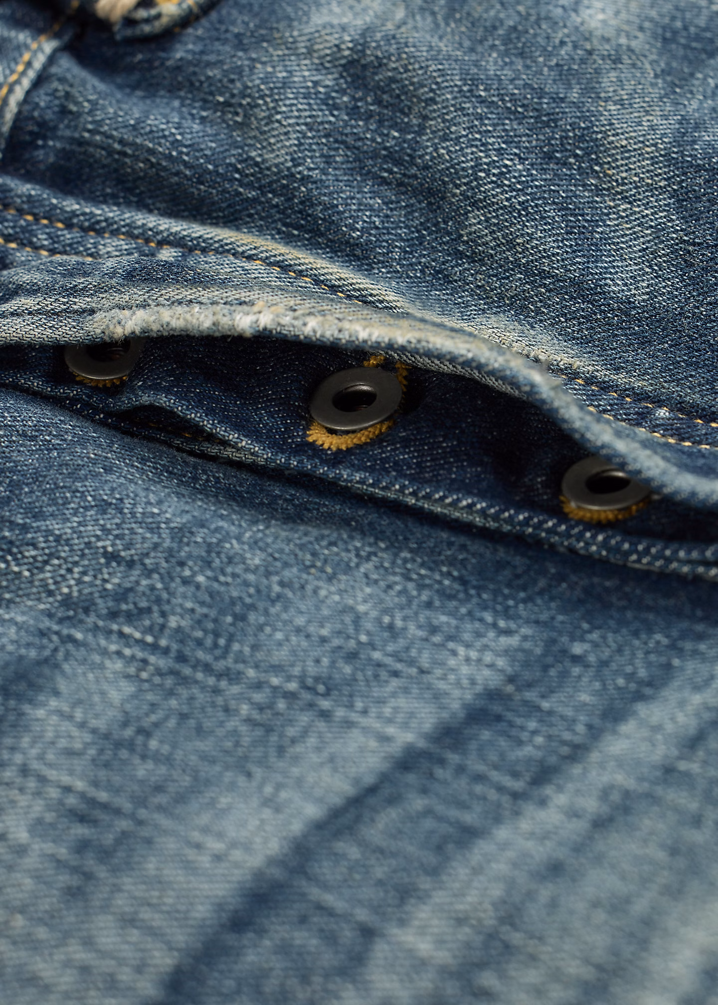 Straight-Fit Jeans Brayton in Used-Optik - RALPH LAUREN OUTLET