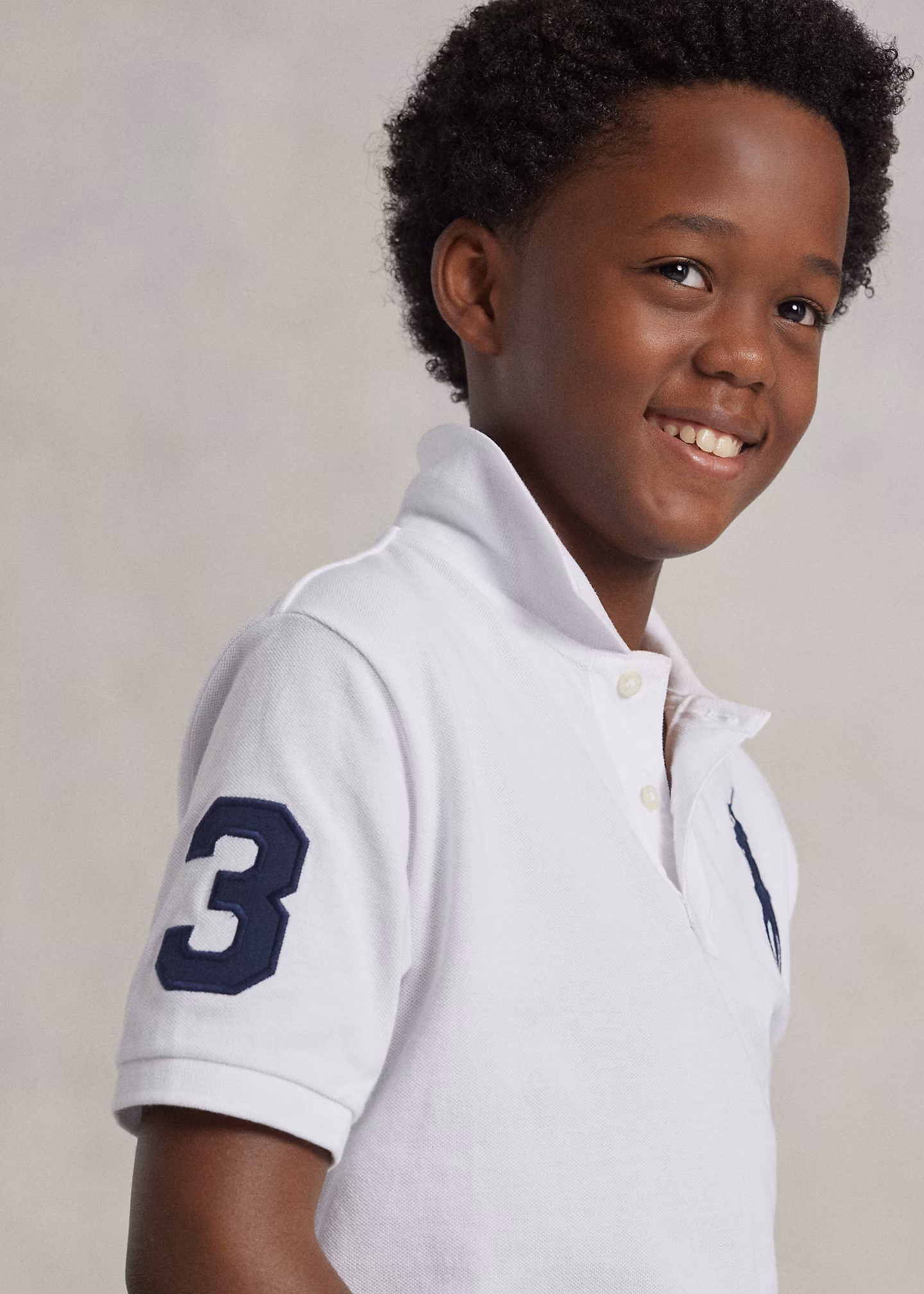 Baumwollpiqué-Poloshirt mit Big Pony - RALPH LAUREN OUTLET