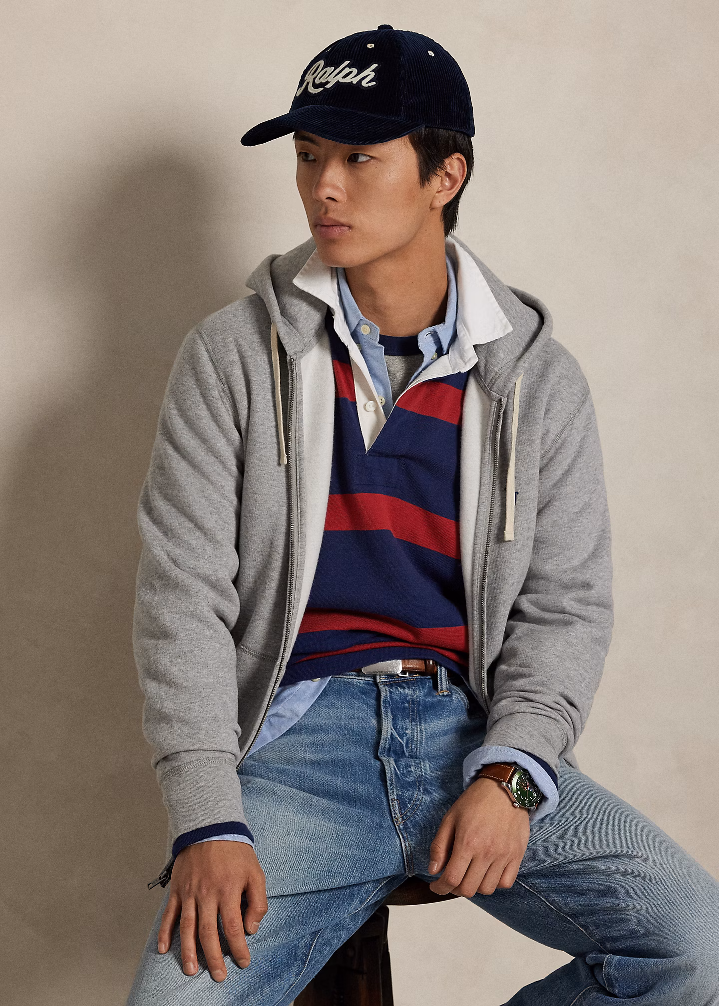 Das RL-Kapuzenshirt aus Fleece - RALPH LAUREN OUTLET