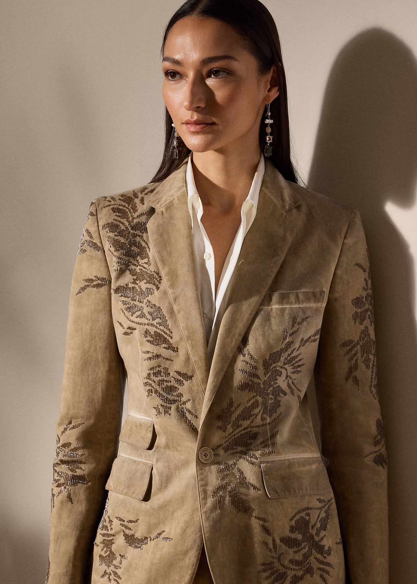 Verzierte Jacke Parker aus Baumwollchino - RALPH LAUREN OUTLET