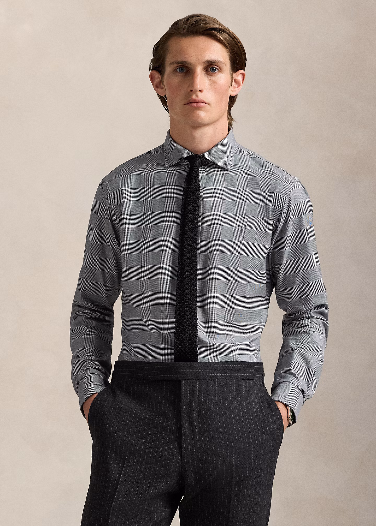 Kariertes Custom-Fit-Hemd aus Twill - RALPH LAUREN OUTLET