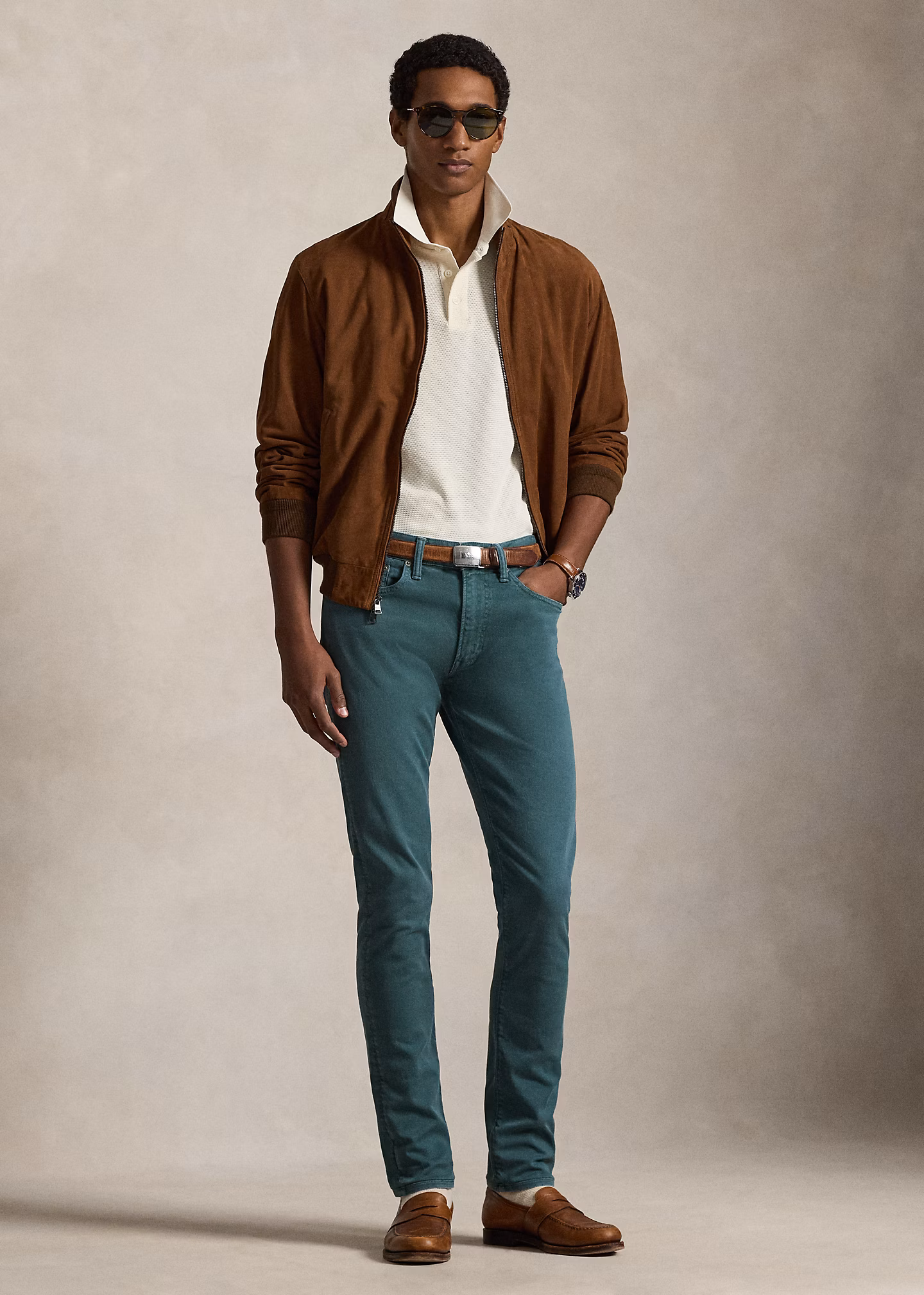 Standard-Fit Poloshirt mit Struktur - RALPH LAUREN OUTLET