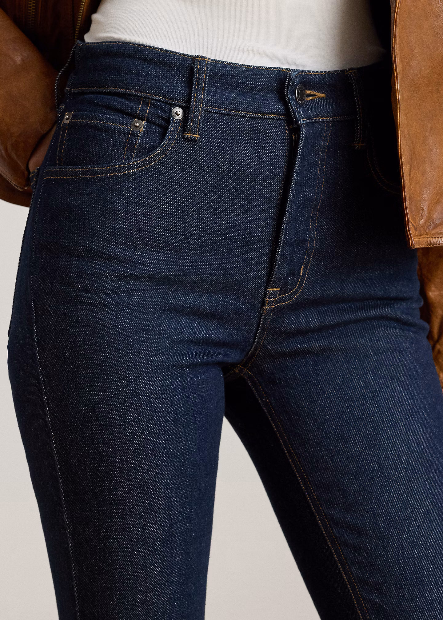 Bootcut-Jeans mit hoher Leibhöhe - RALPH LAUREN OUTLET