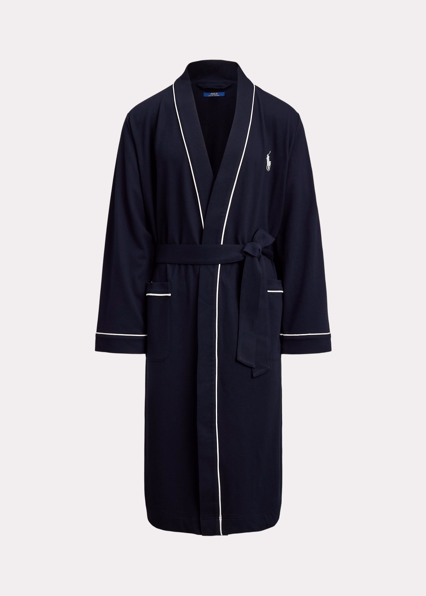 Jerseymorgenmantel aus Baumwollmischung - RALPH LAUREN OUTLET