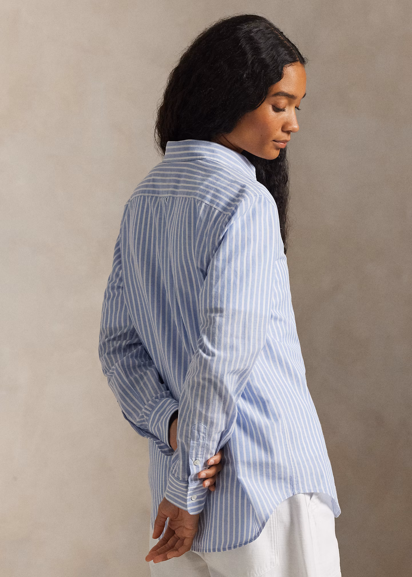 Classic-Fit Baumwoll-Leinen-Hemd - RALPH LAUREN OUTLET