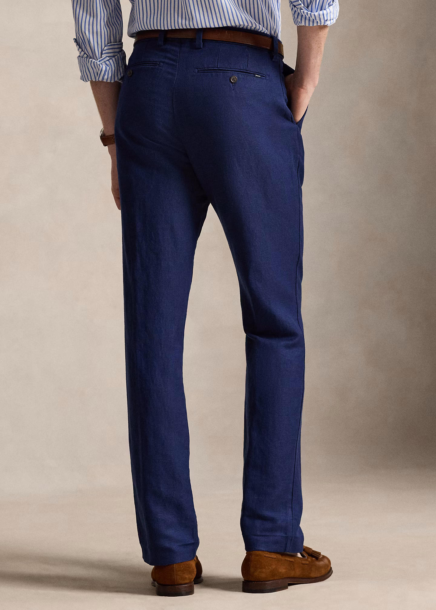 Classic-Fit Hose Manhasset mit Leinen - RALPH LAUREN OUTLET