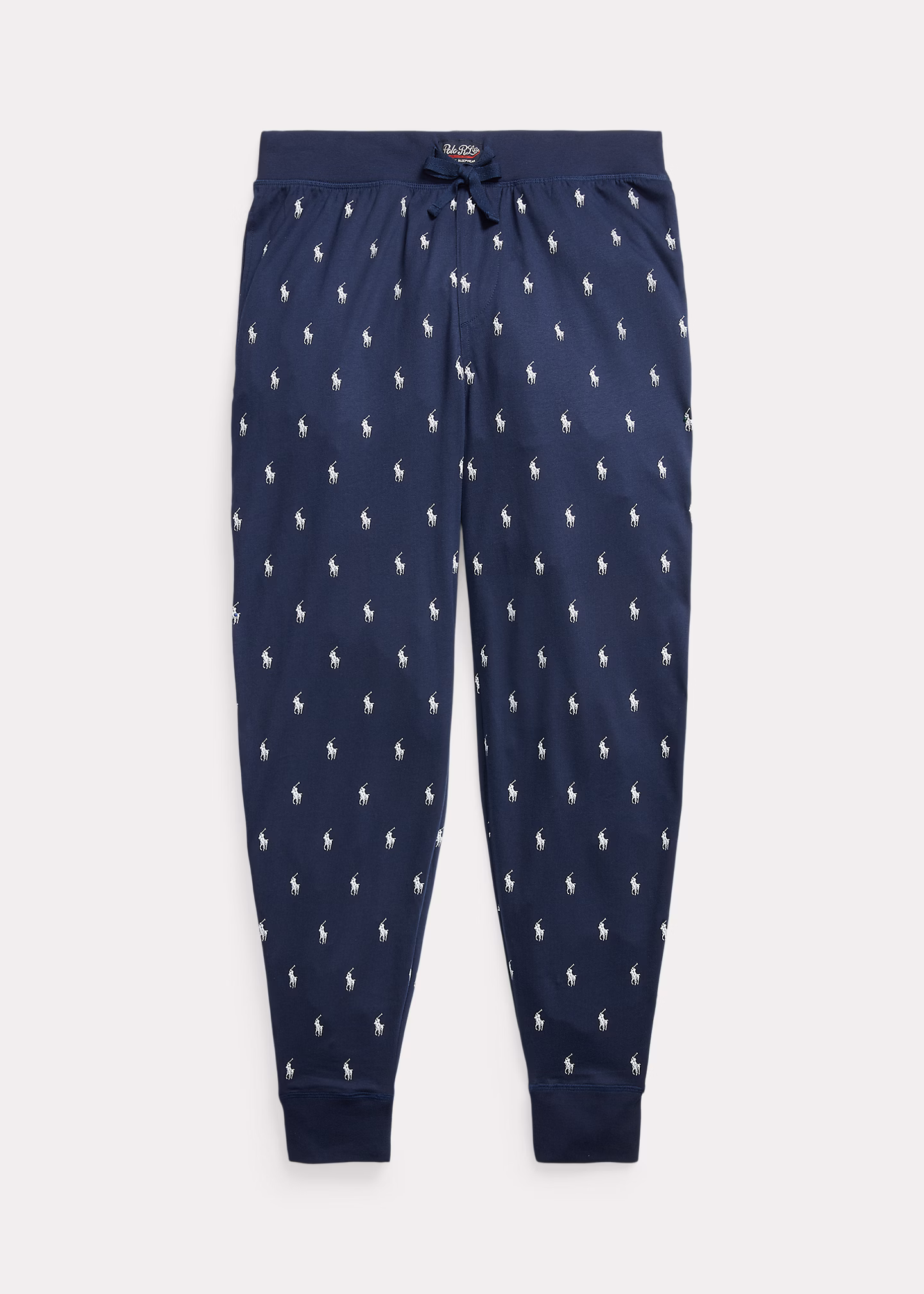 Pyjamahose aus Baumwolljersey mit Pony - RALPH LAUREN OUTLET
