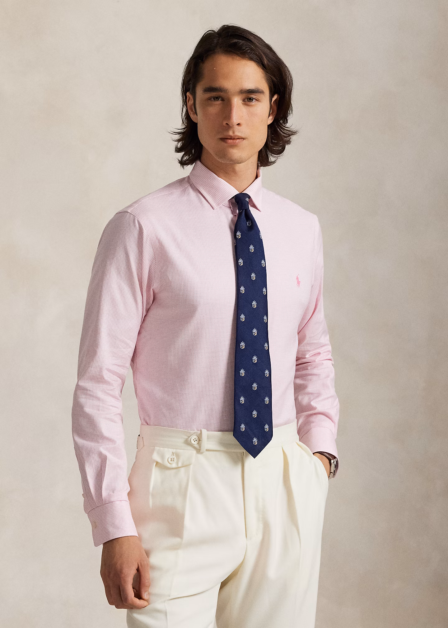 Strukturiertes Custom-Fit Hemd - RALPH LAUREN OUTLET