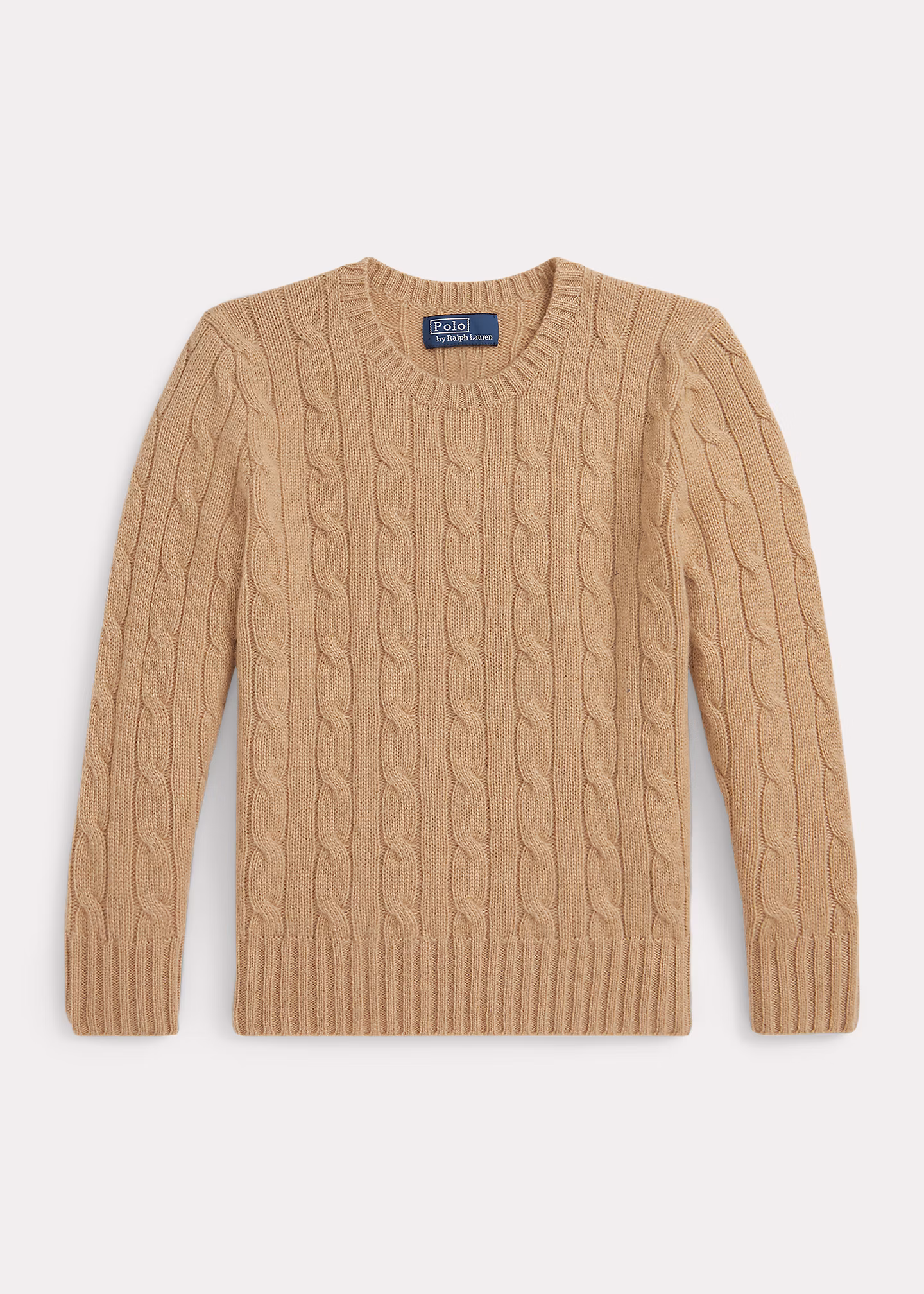 Kaschmirpullover mit Zopfmuster - RALPH LAUREN OUTLET