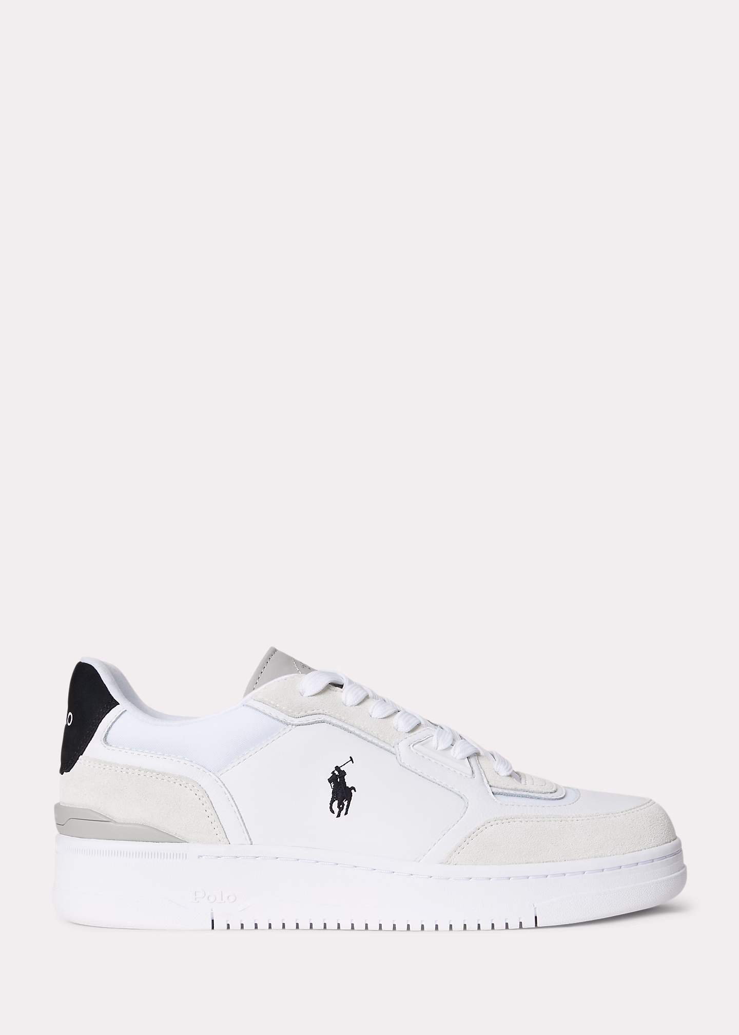 Sneaker Open Masters mit Wildlederbahnen - RALPH LAUREN OUTLET