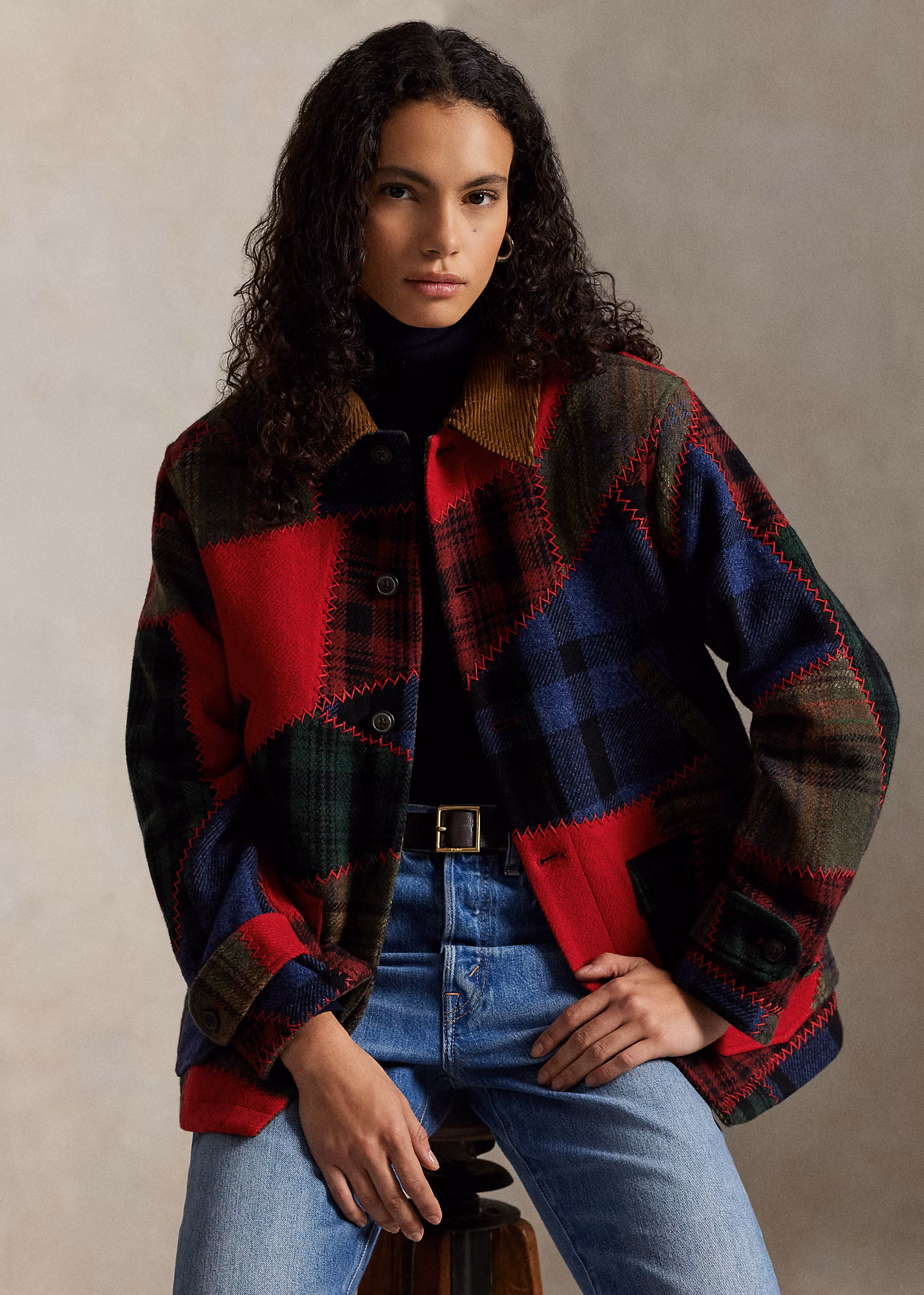 Patchwork-Arbeitsjacke - RALPH LAUREN OUTLET