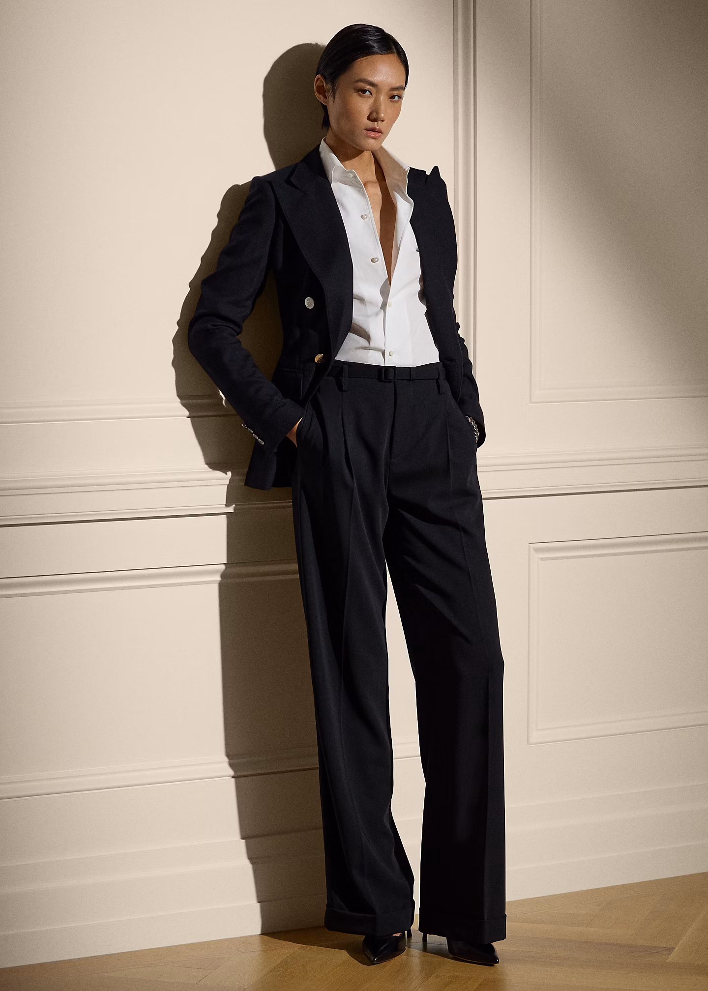 Hose Acklie aus Wollgabardine - RALPH LAUREN OUTLET