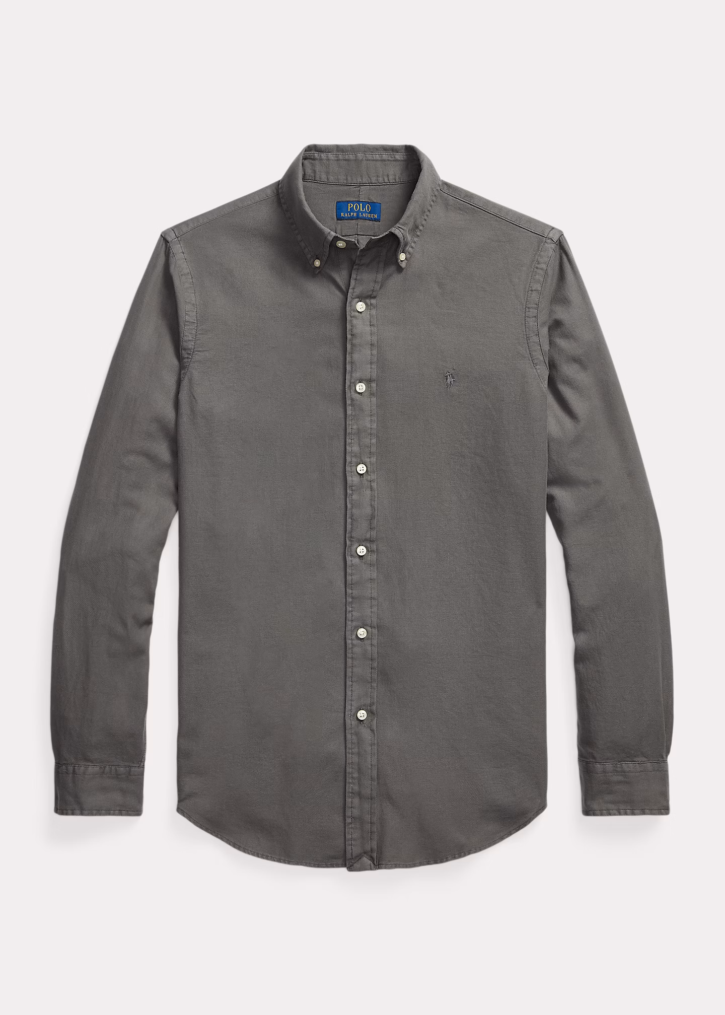 Custom-Fit strukturiertes Ratière-Hemd - RALPH LAUREN OUTLET