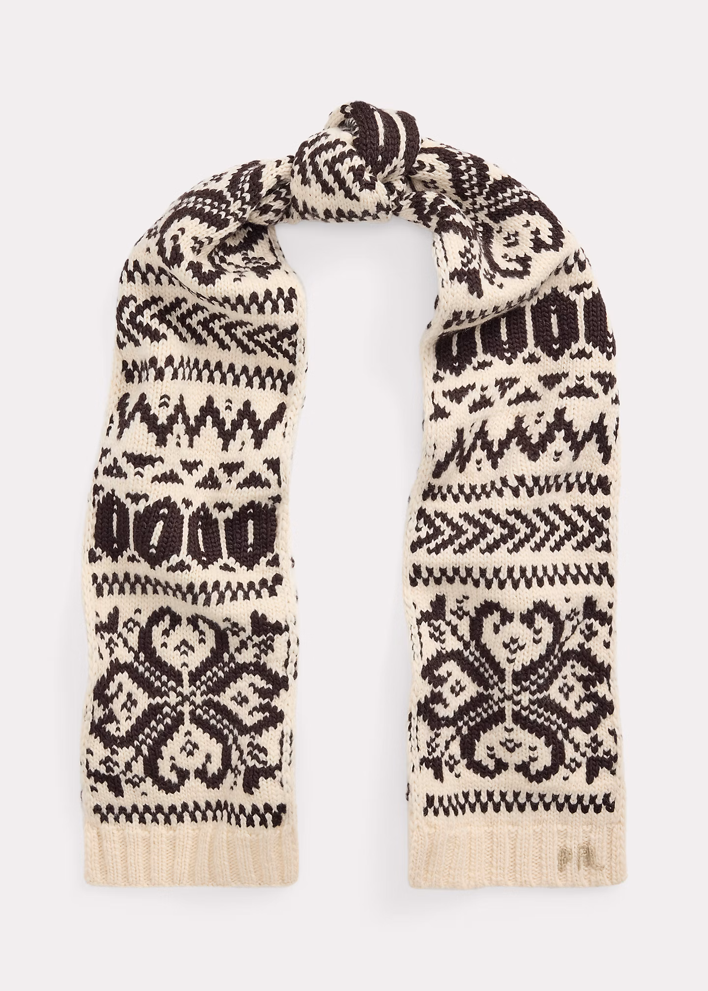 Wollschal mit Schneeflockenmotiv - RALPH LAUREN OUTLET