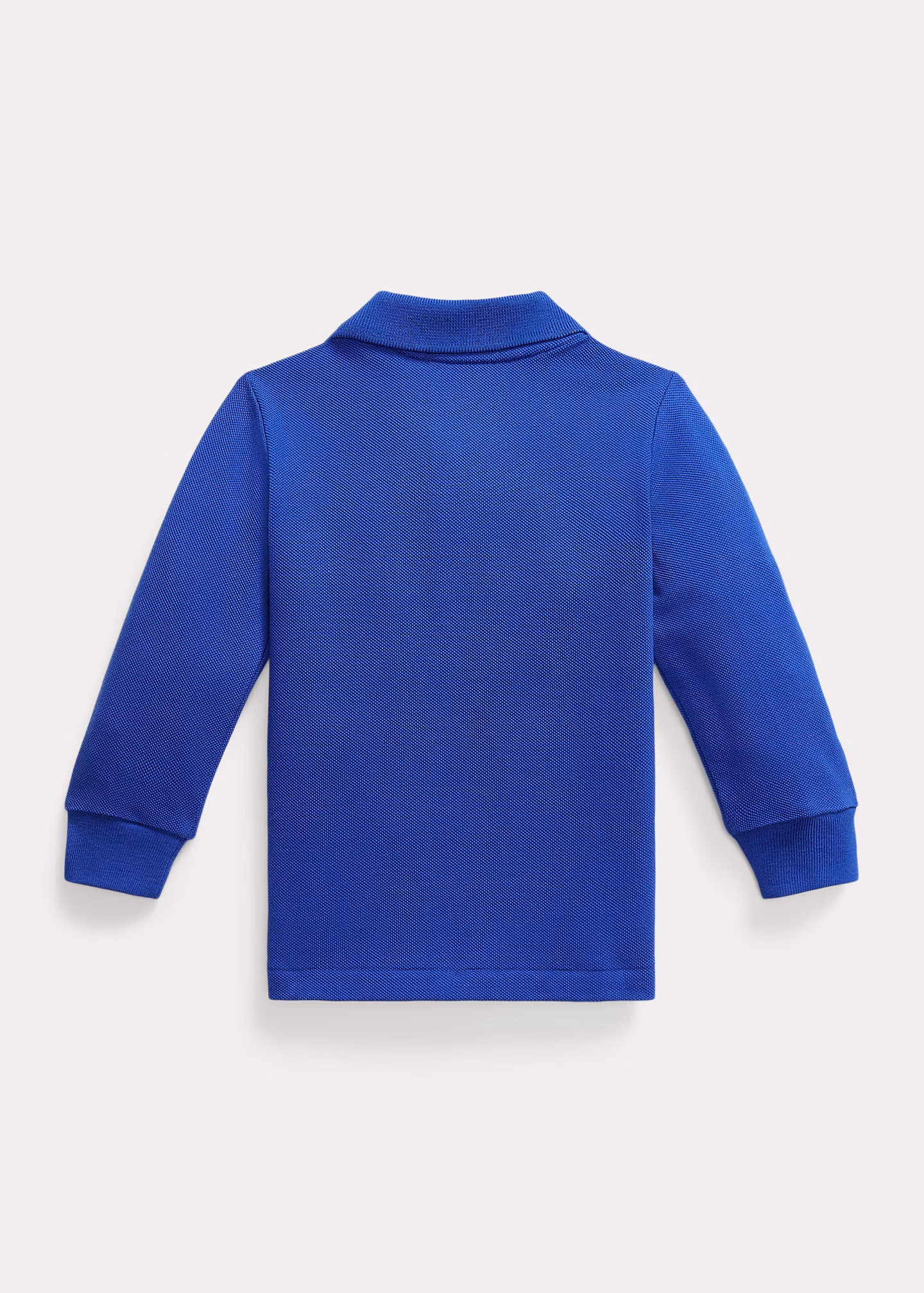 Langarm-Polo aus Baumwollpiqué - RALPH LAUREN OUTLET