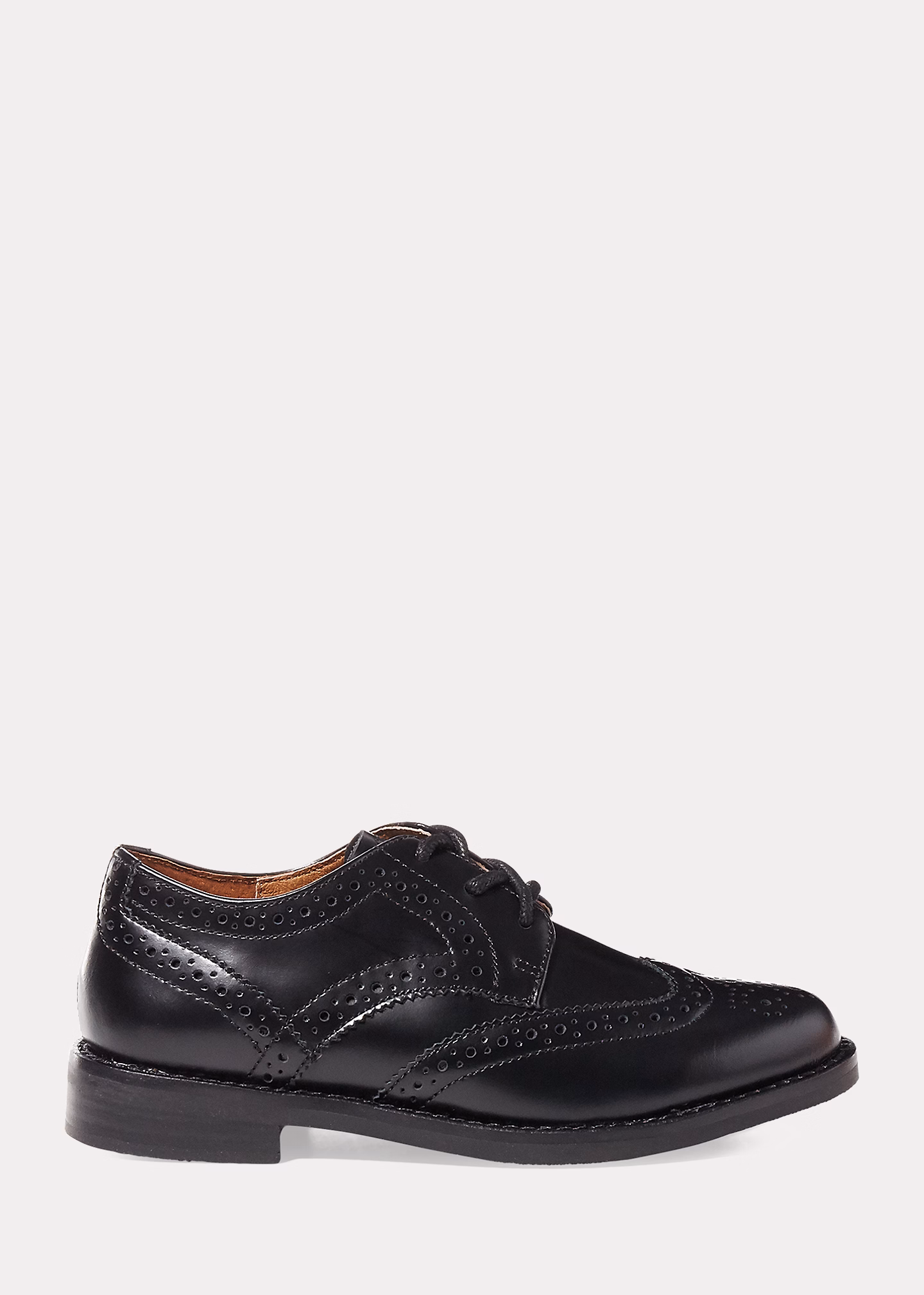 Oxford-Fullbrogue aus Leder - RALPH LAUREN OUTLET