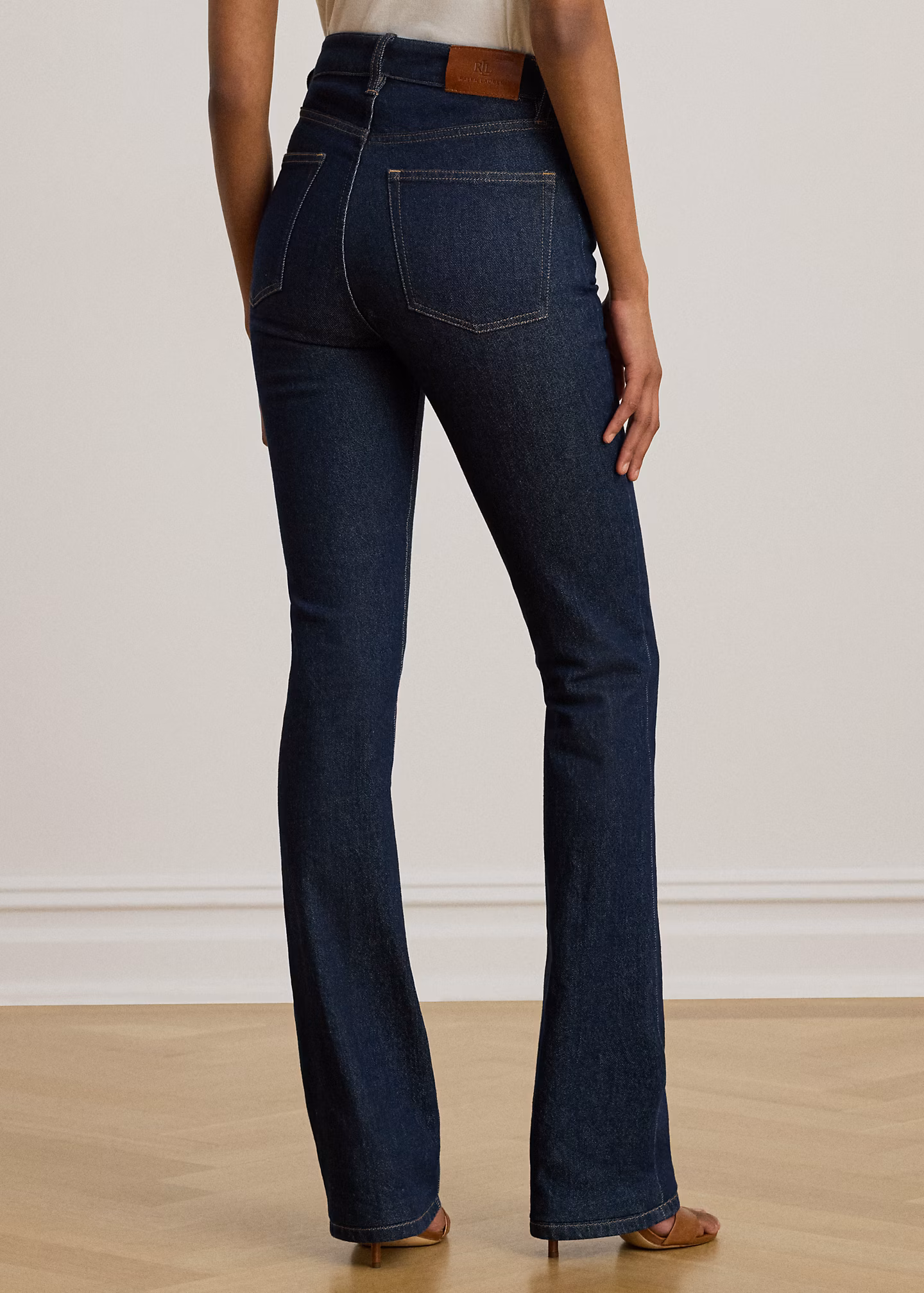 Bootcut-Jeans mit hoher Leibhöhe - RALPH LAUREN OUTLET